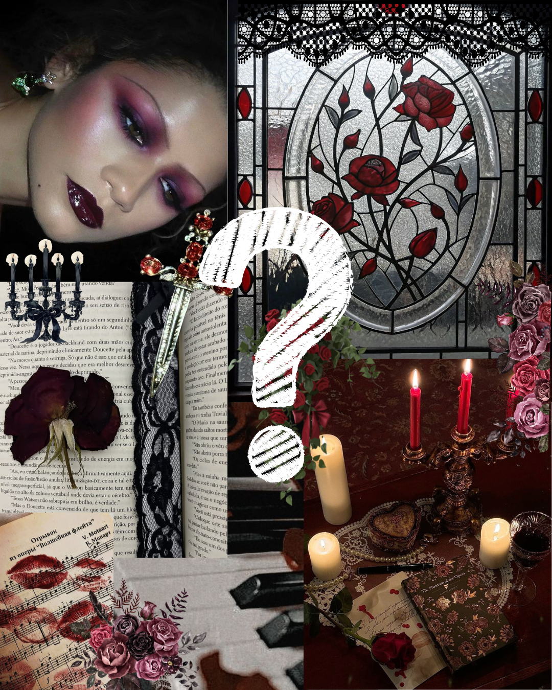 Romantic Goth Mystery Nail Set