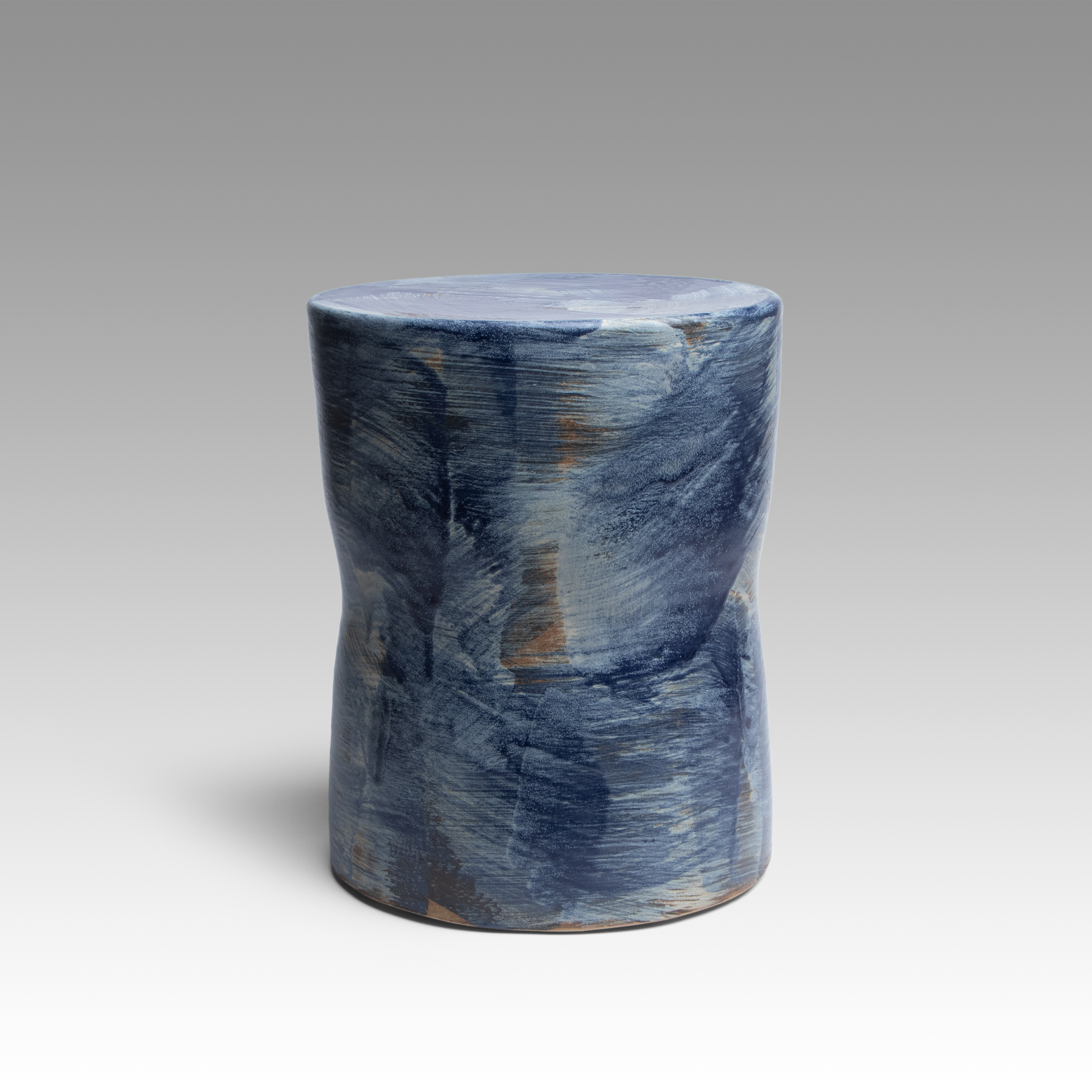 Denim, 2025, grès émaillé, 36 cm x 28 cm