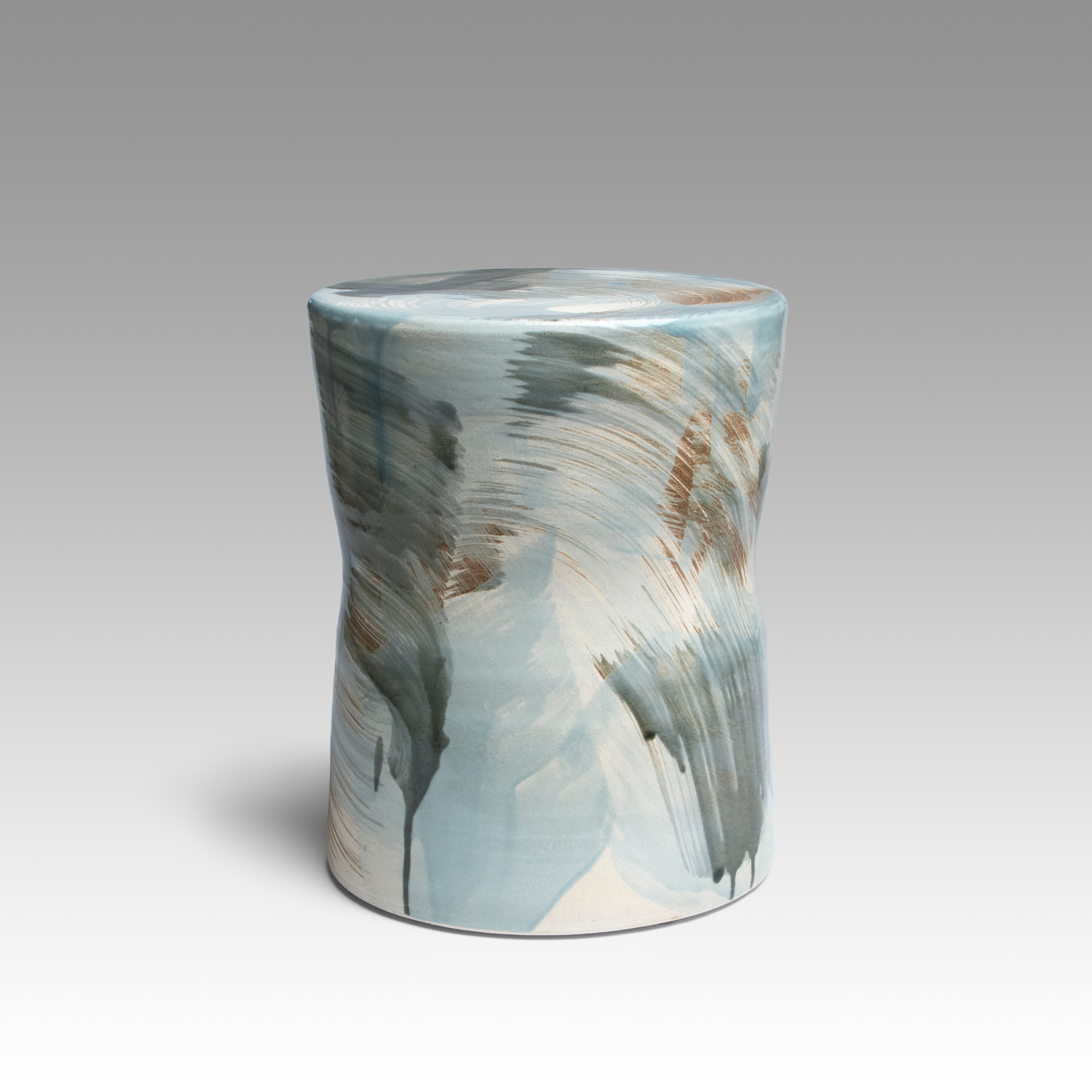 Baltique, 2025, grès émaillé, 37 cm x 29 cm
