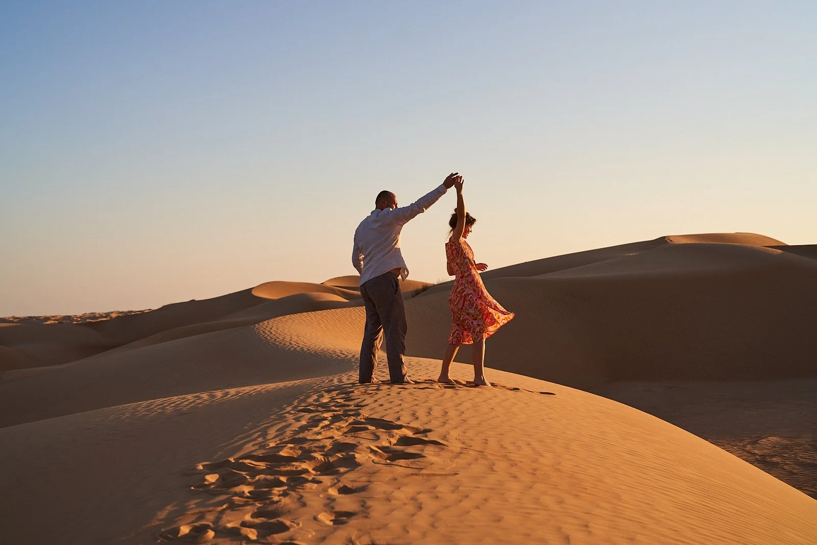 Sanddünen in Wahiba Sands