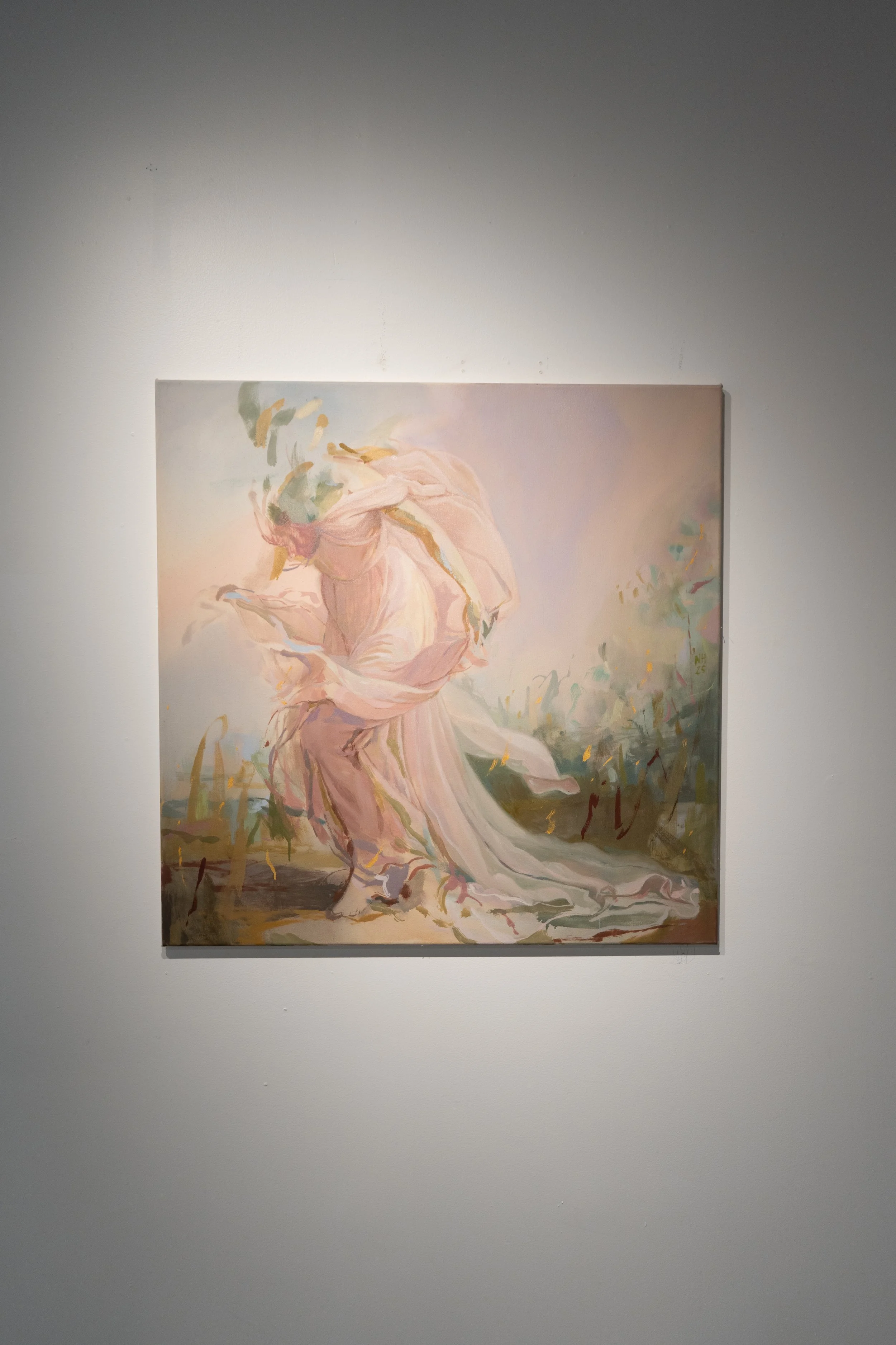 Paradise Lost, 2025. Nina Hunter. Oil, acrylic on linen.