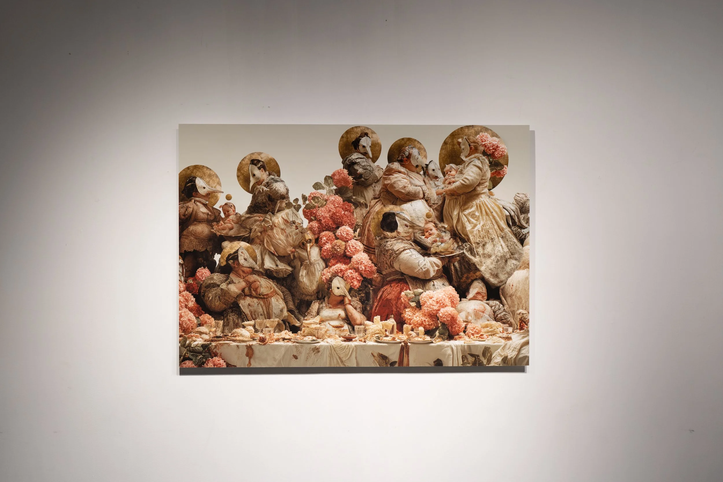 Gifts (Title Page), 2025. Kevin Watson. Mixed media collage.