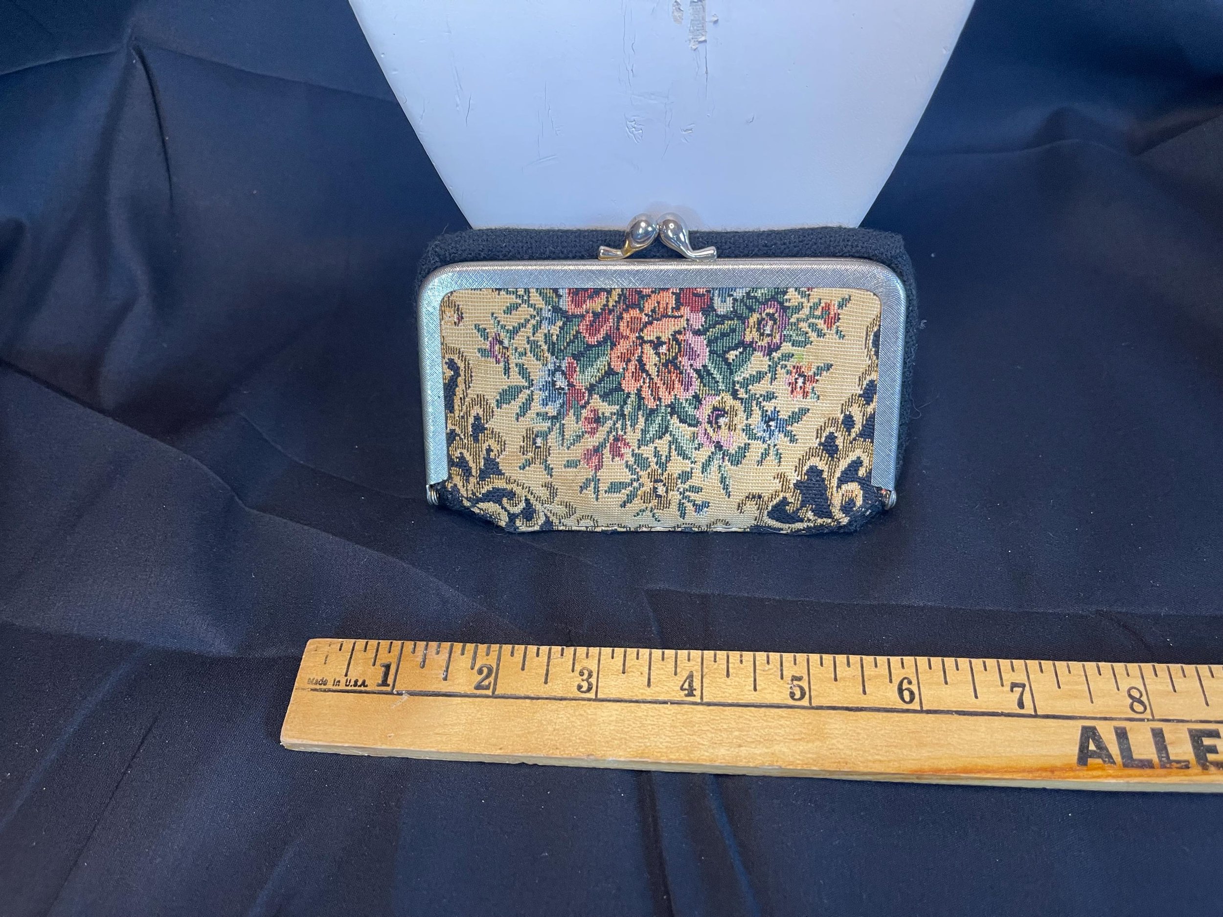 Vintage Tapestry Coin Purse or Wallet