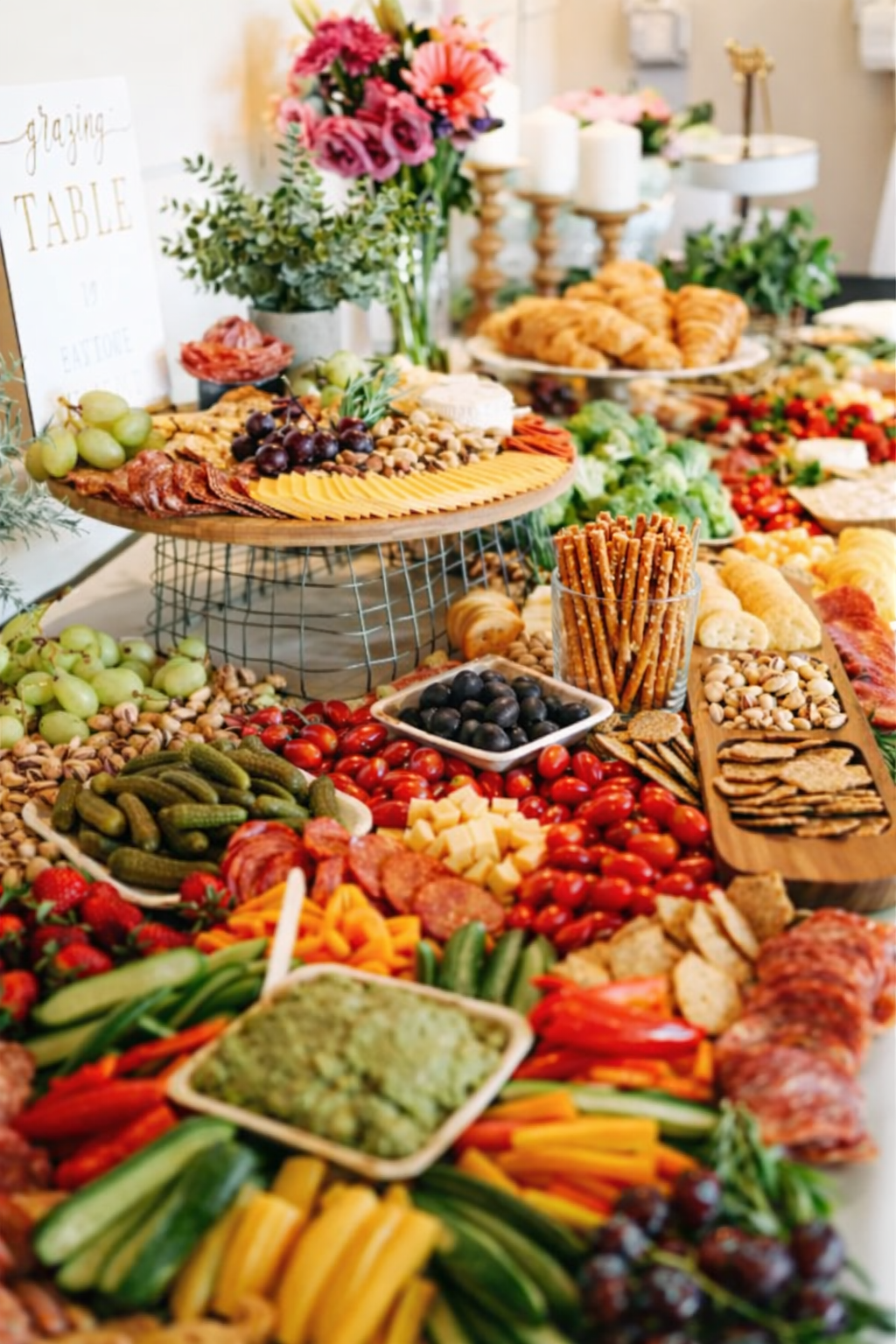 Raised Grazing Table