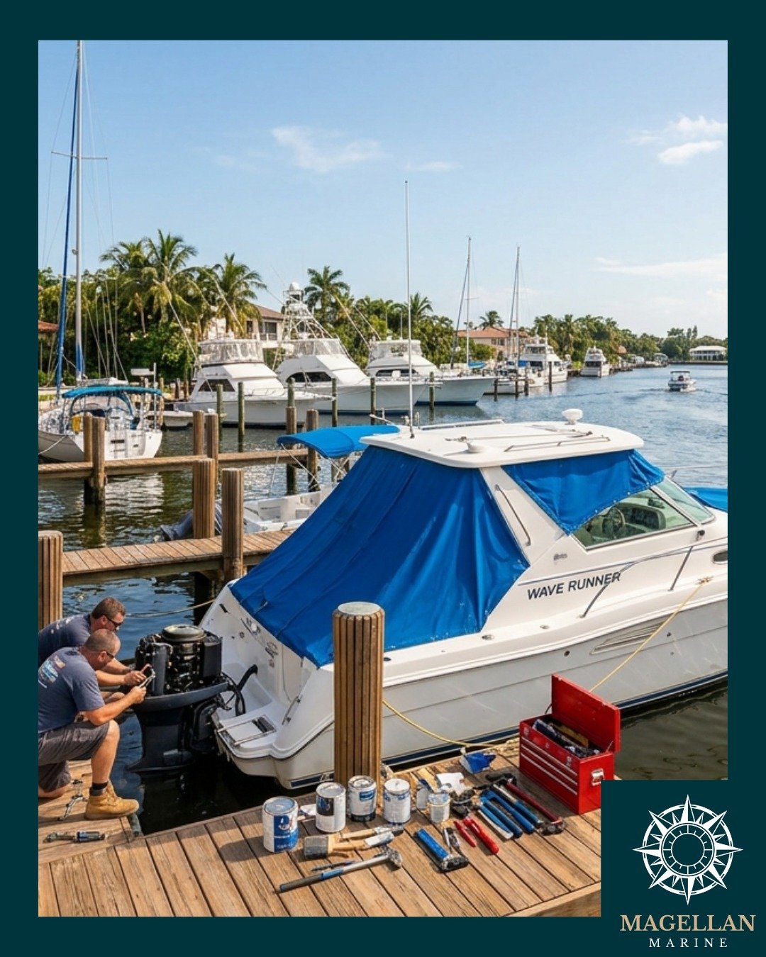 Spring is here, and the water is calling. 

But before you fire up the engines and head out, there's one question worth asking: when was the last time your boat had a proper once-over?

A professional Make-Ready service isn't just about cleaning &mda