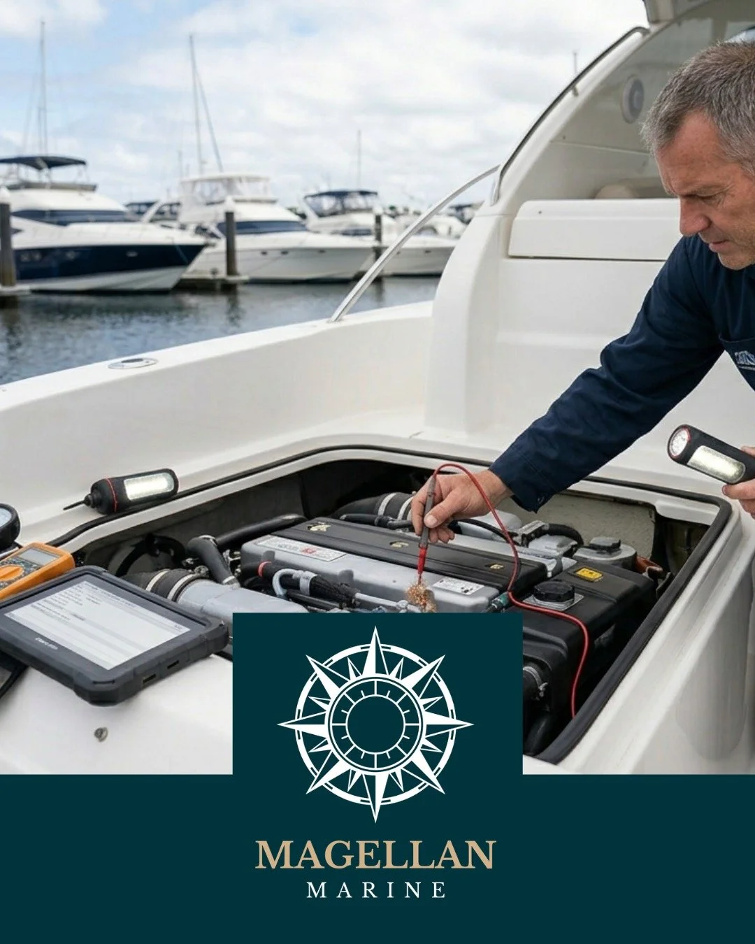 Thinking about buying a used boat? 

Here are the top 3 things a professional pre-purchase inspection will catch that a seller's listing photo never will:

1. Structural integrity.
 Osmotic blistering, delamination, and hidden hull damage are invisib
