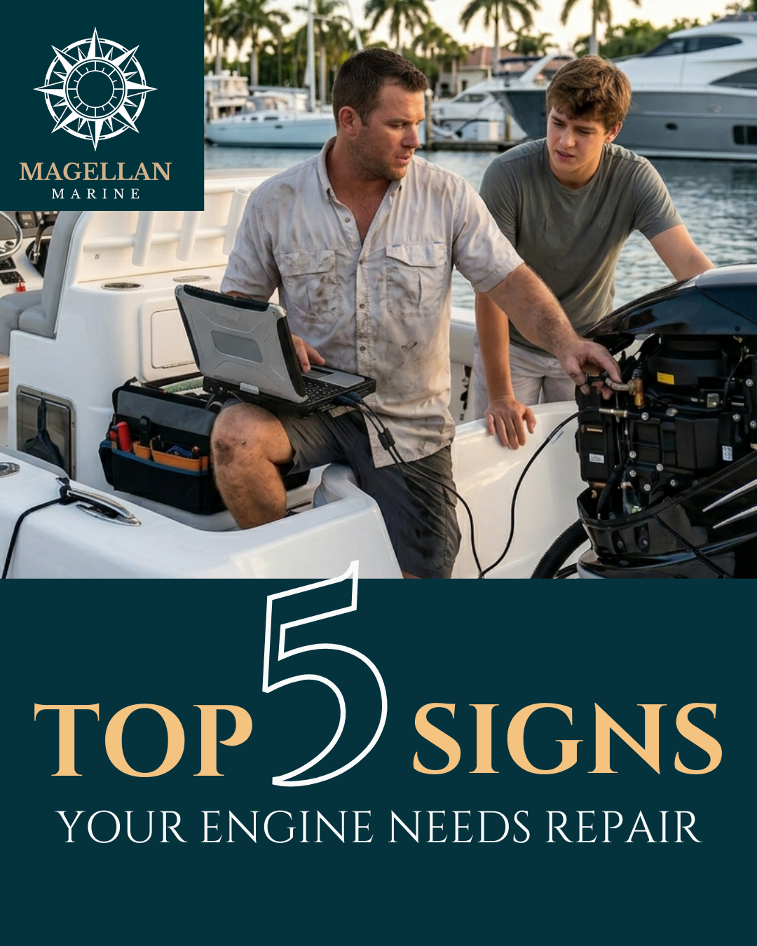 The Top 5 Signs Your Boat Needs Immediate Engine Repair