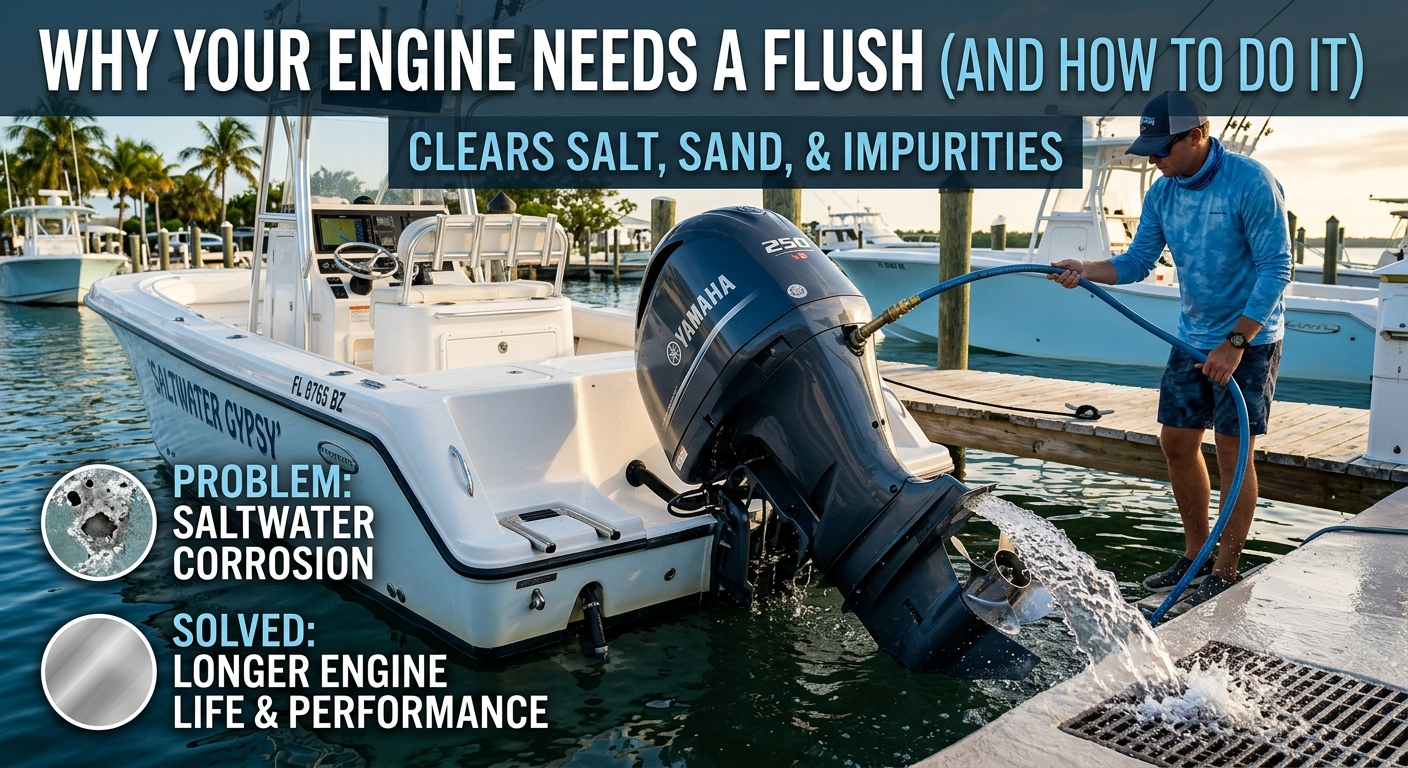Why your engine needs a flush… (and how to do it).