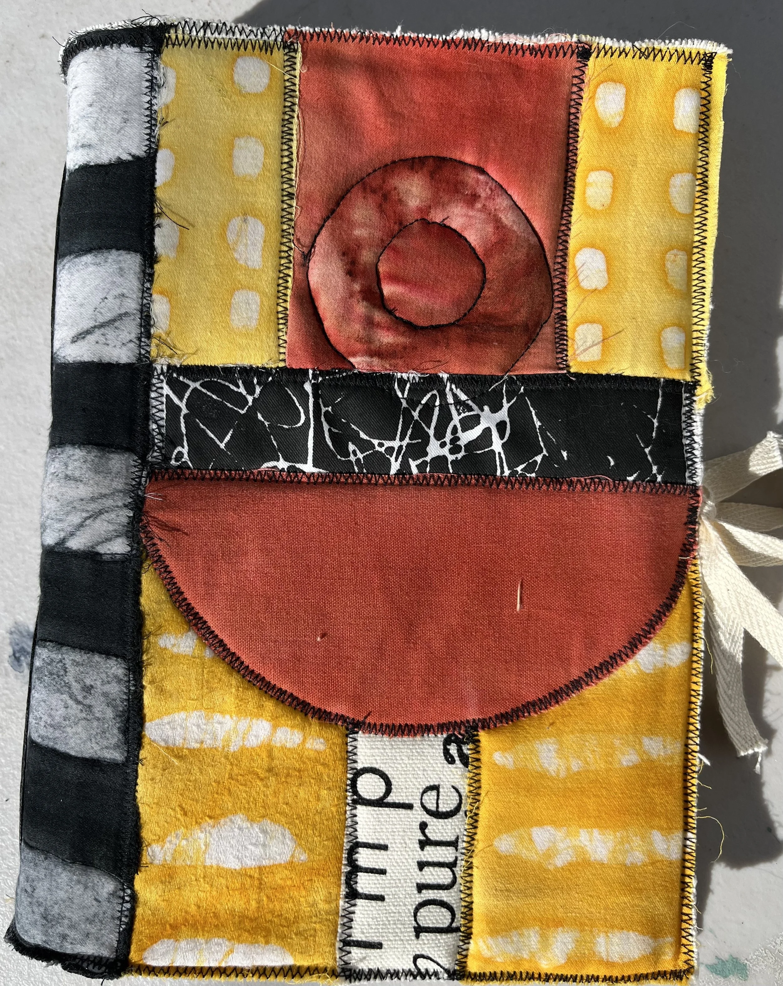 Red & Yellow Cloth Journal