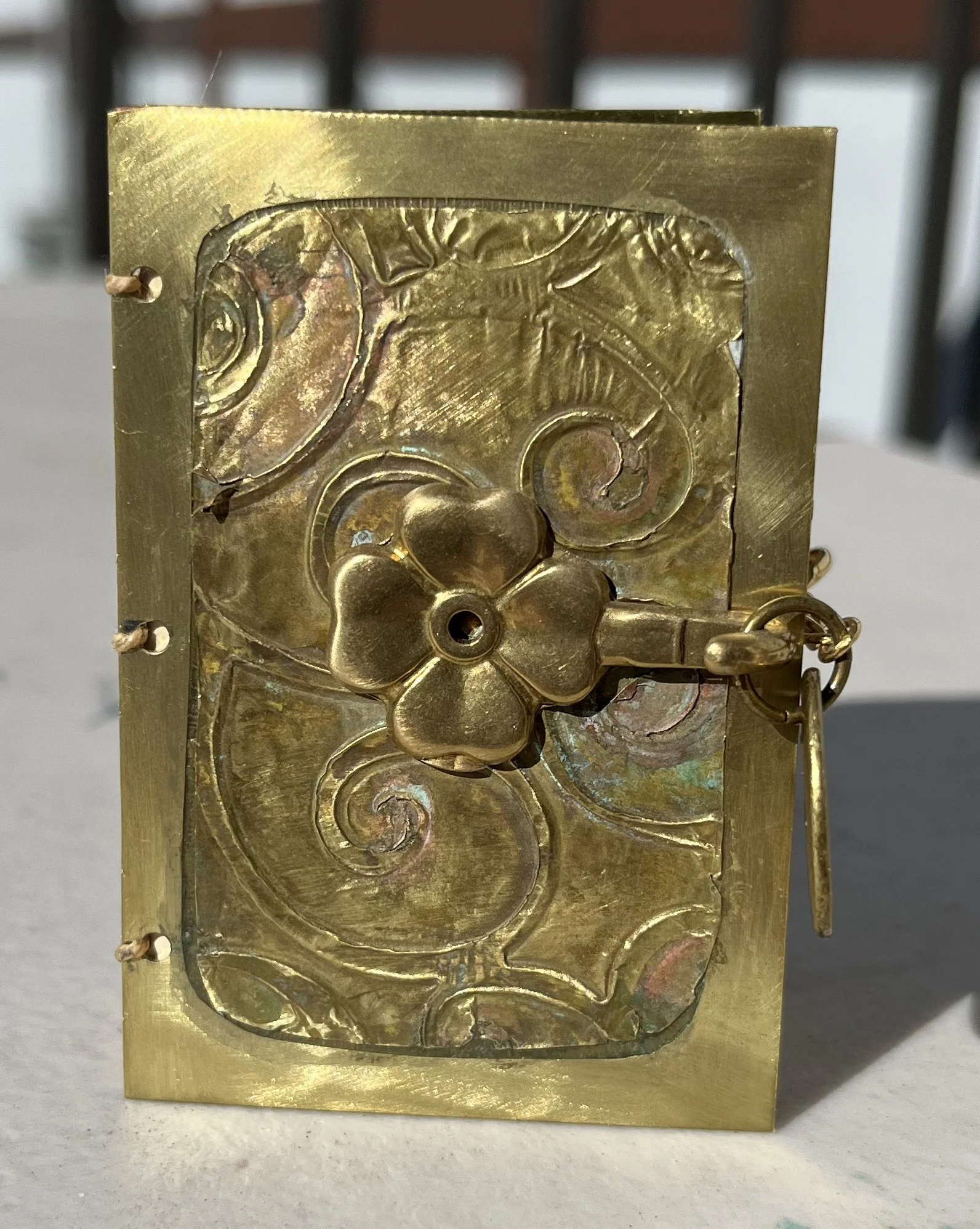 Brass Flower Book