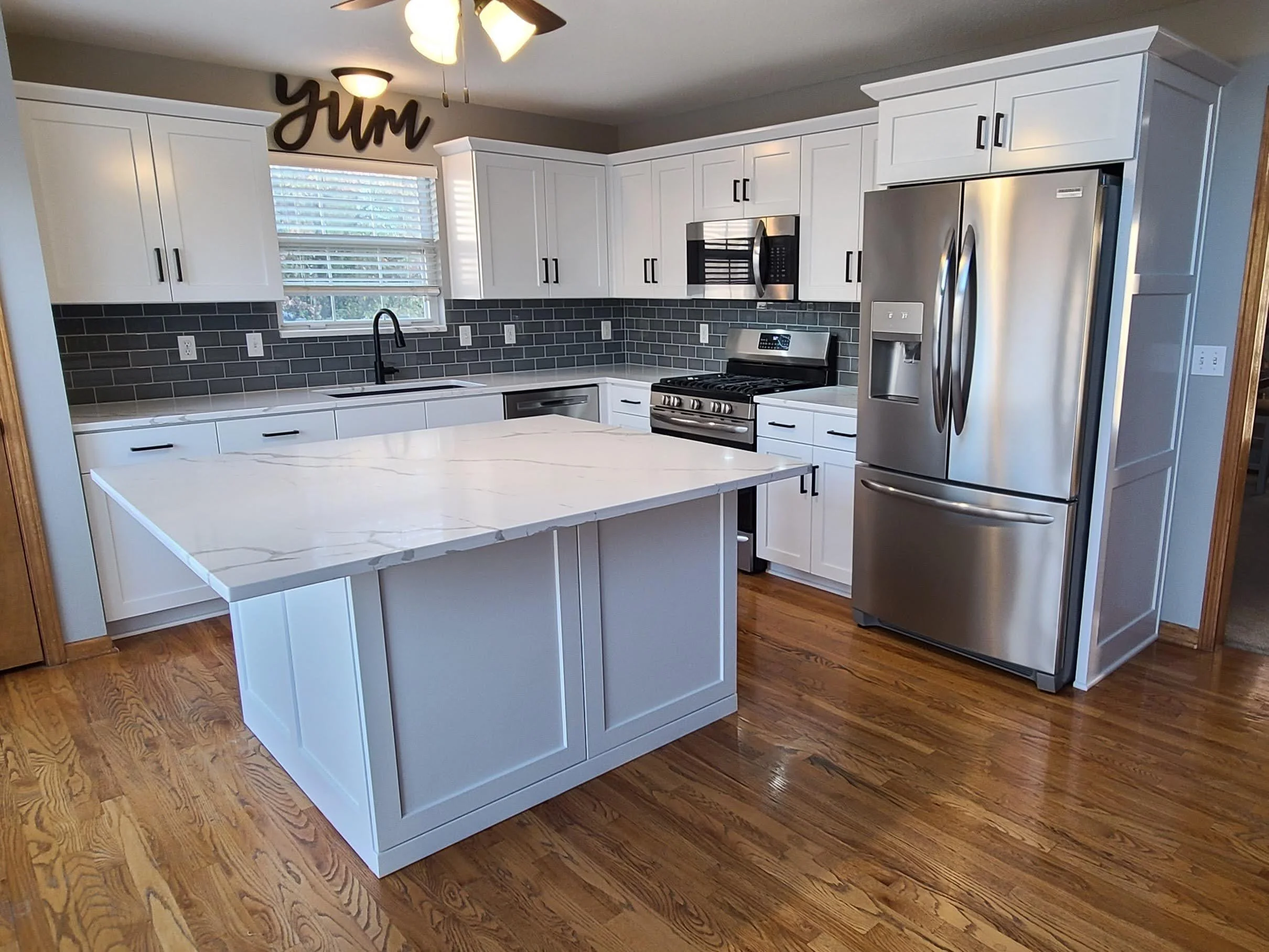 Cabinetry, Countertops, Backsplash