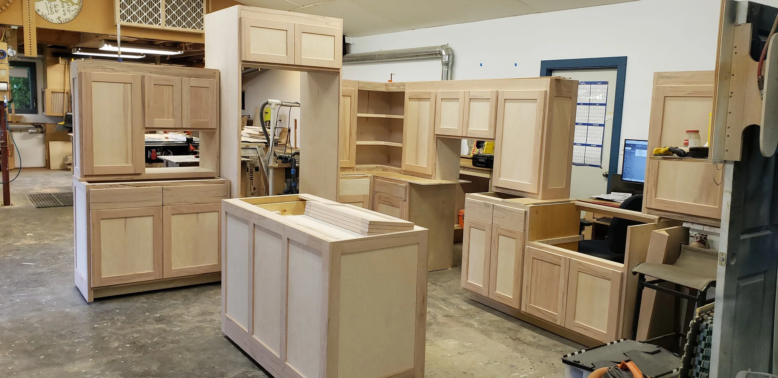 Cabinetry in Process