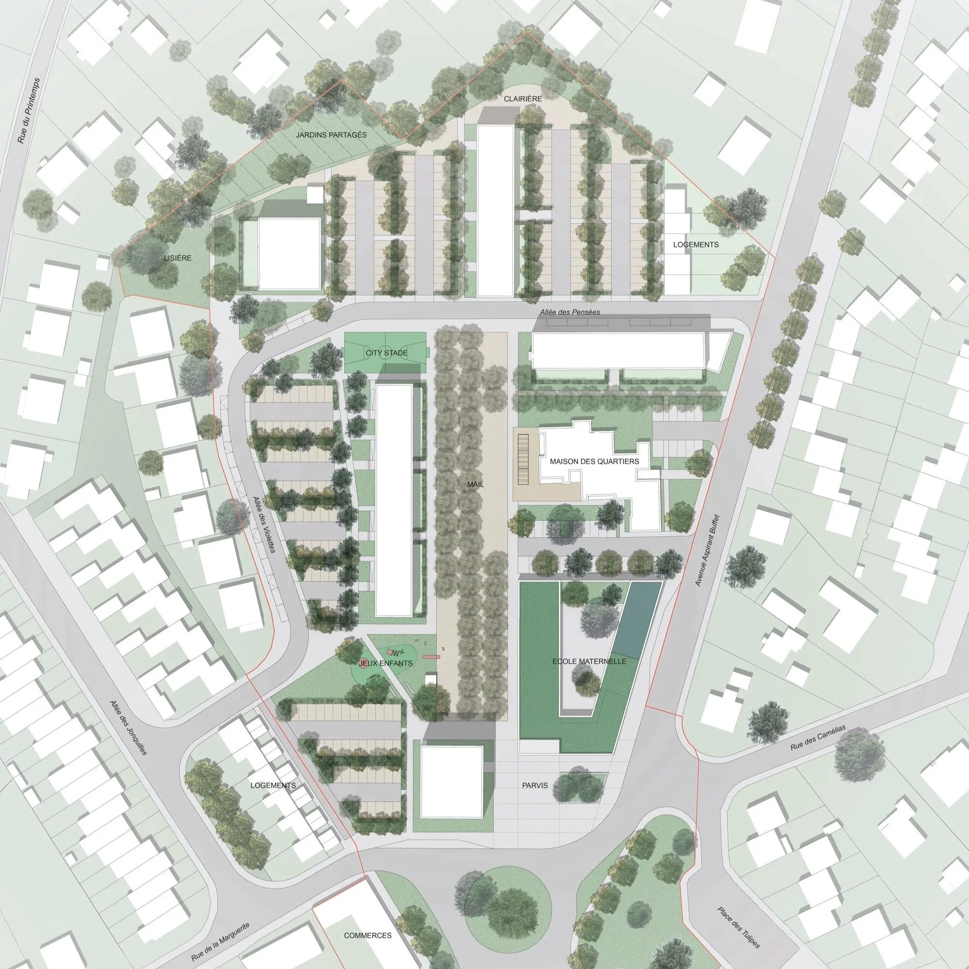 LENTAJOU<br><span style="white-space: nowrap;">Espaces publics & École</span>