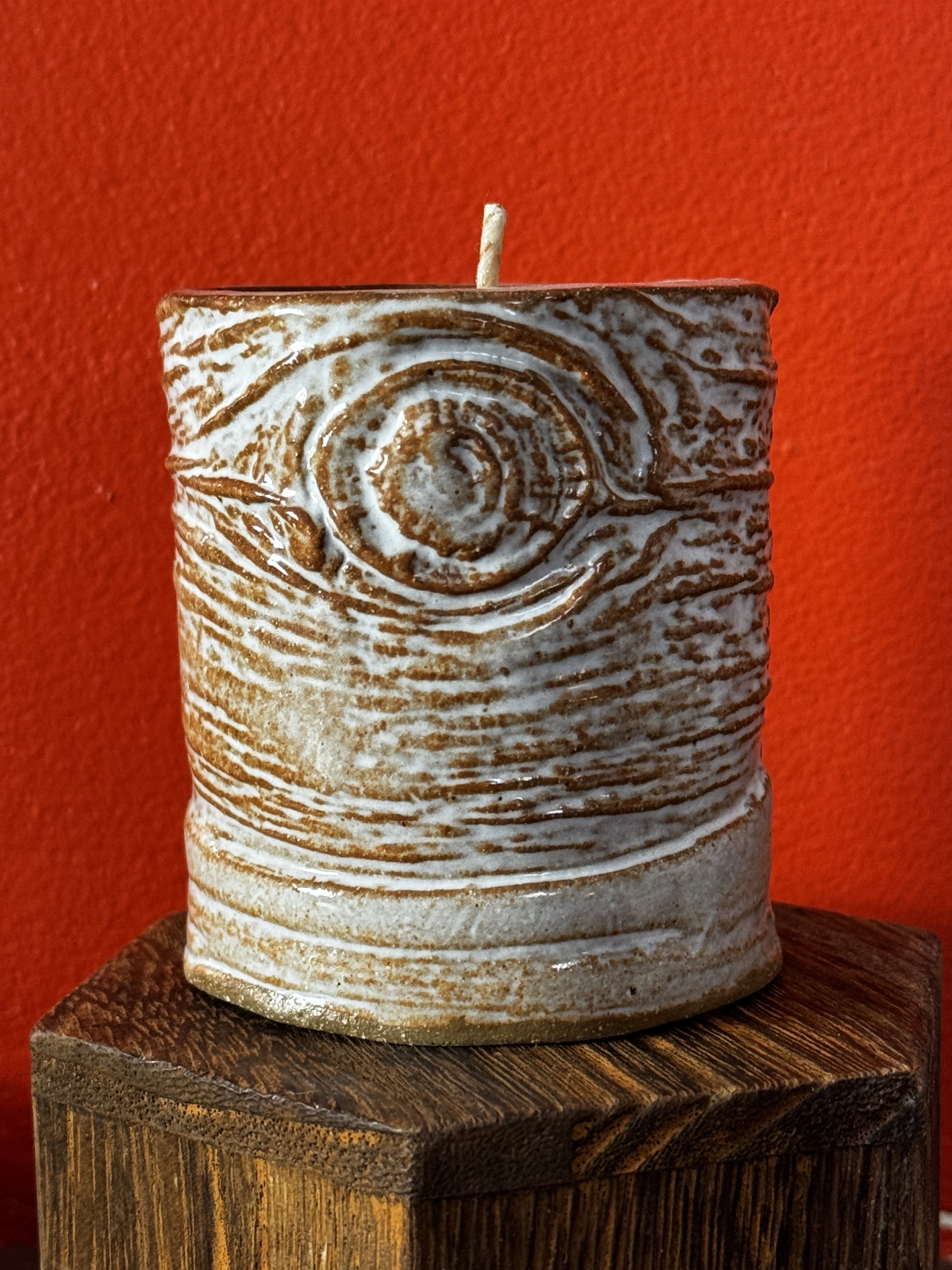 Knotty Soy Candle - unscented