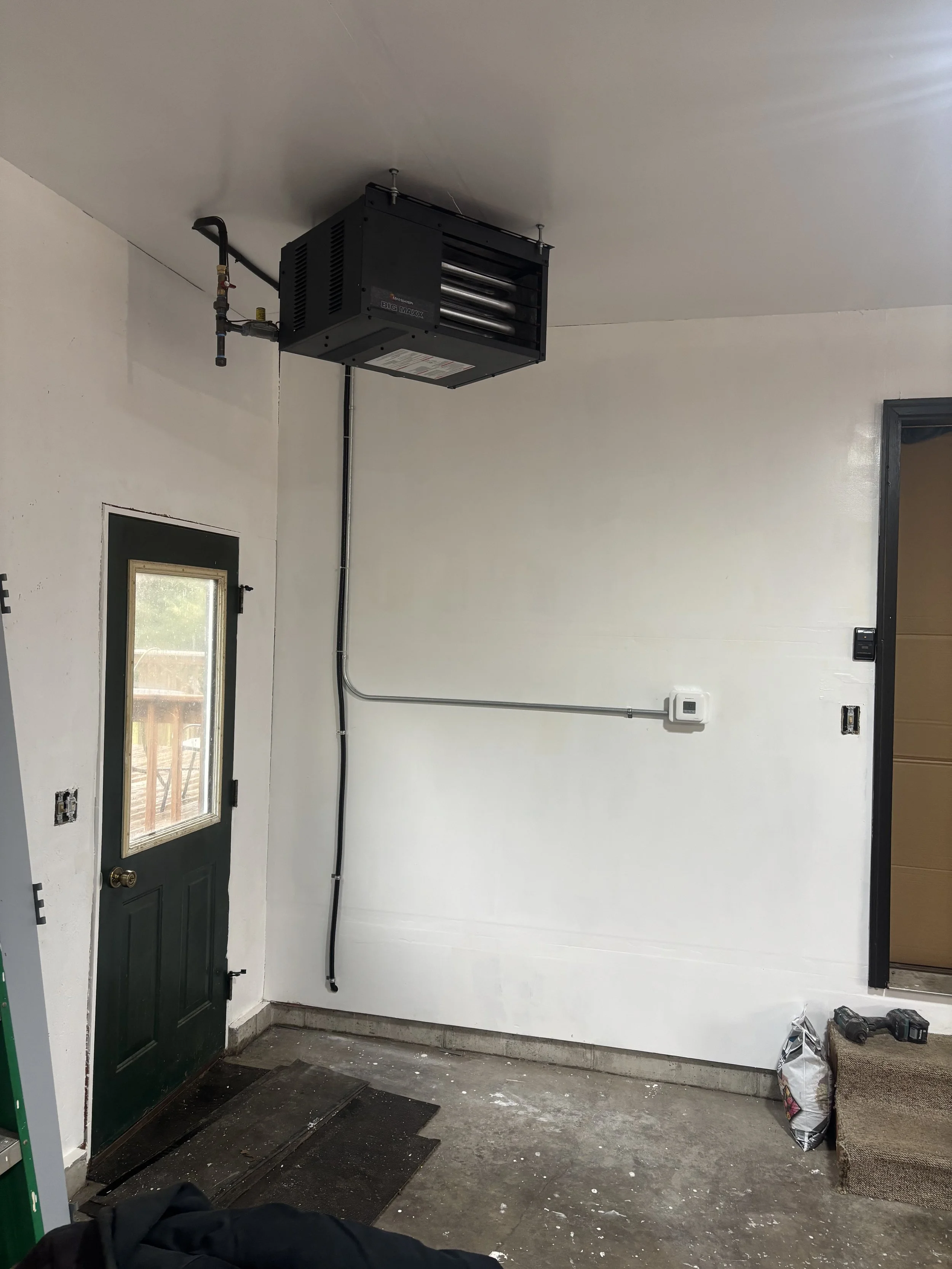New Unit Heater Installation in Cedar Falls, WI