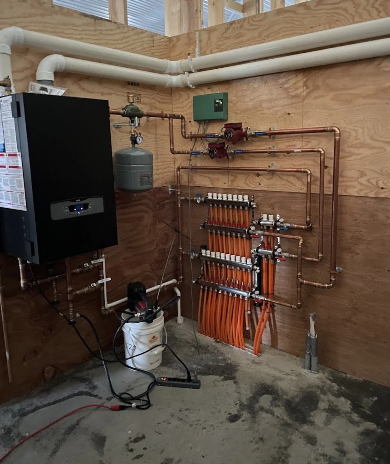 New Boiler System in Boyceville, WI
