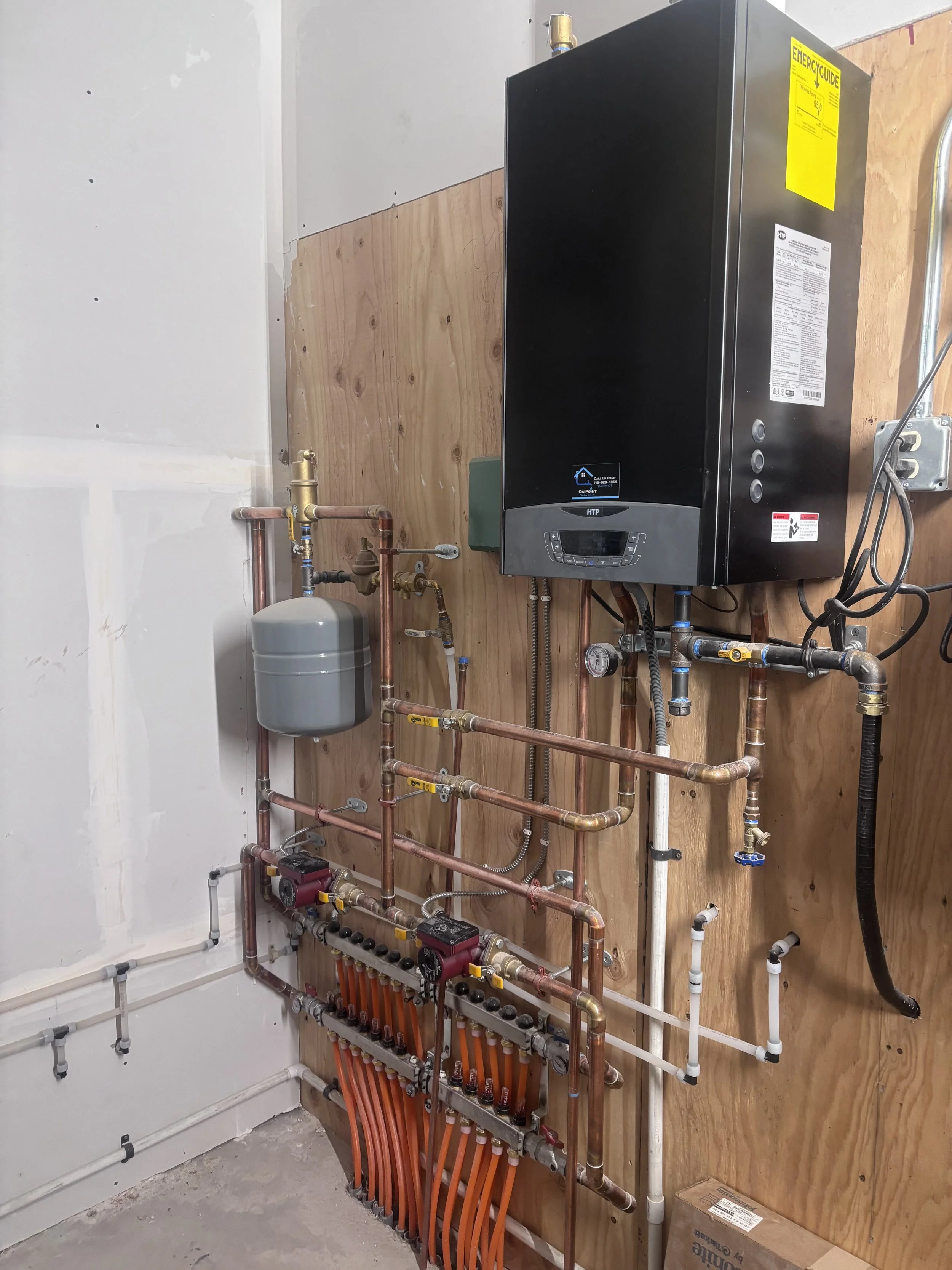 New Boiler System in Grantsburg, WI