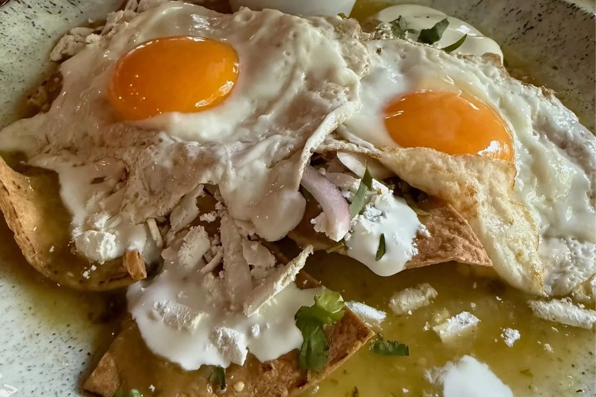 Breakfast at Meliá Cozumel Fish House restaurant"