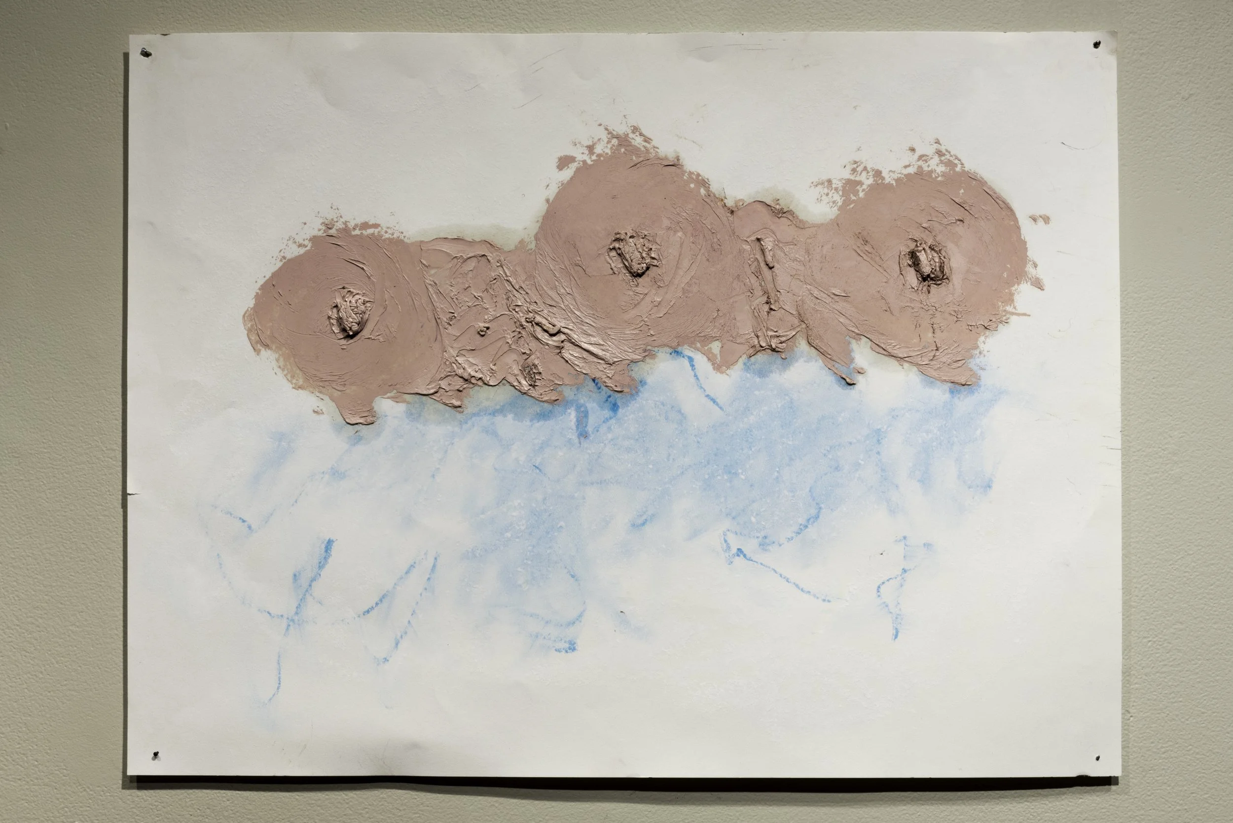 Lacuna(e), Capstone Installation
Oil, chalk and paper
2016