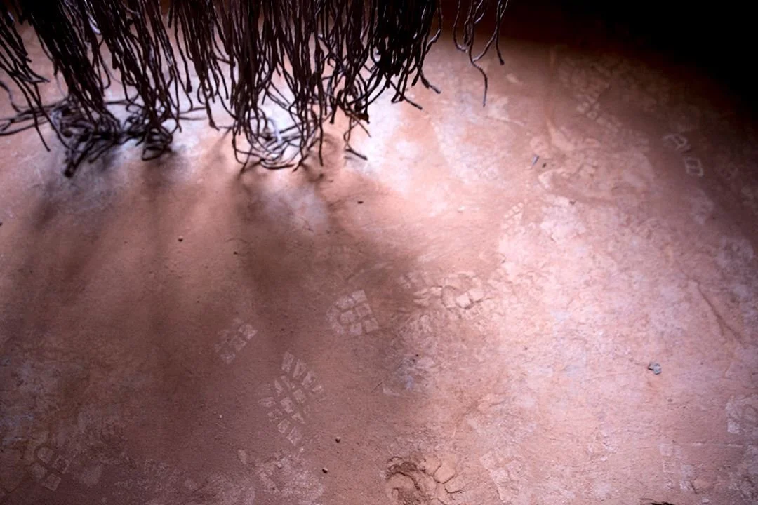 Cell + World, Installation
Clay, twine, Styrofoam and pottery slip
2015