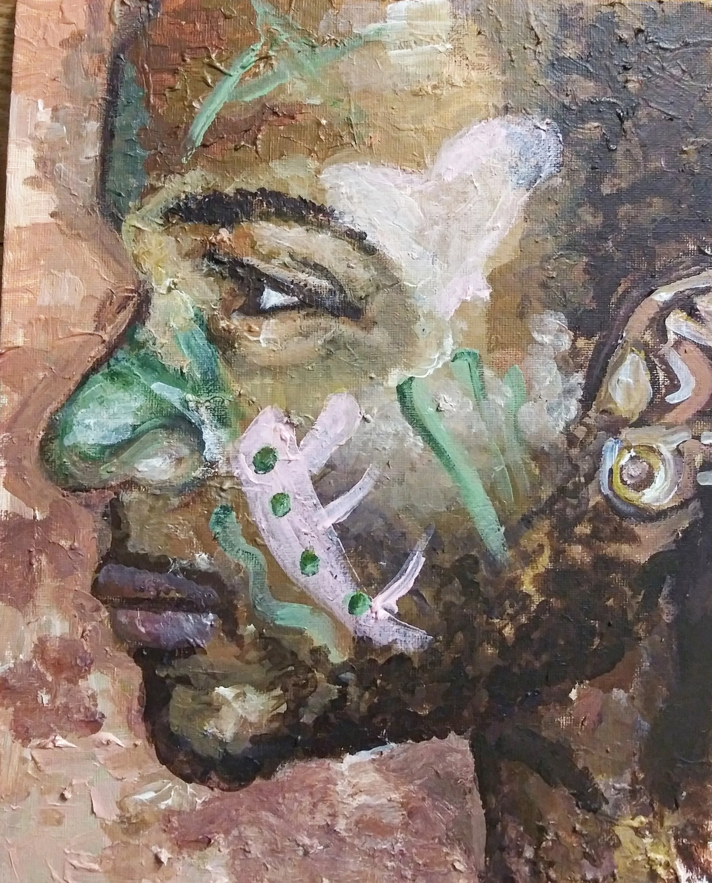 Rhodes, 12"x8"
Acrylic
Quarantined Projects, October, 2020