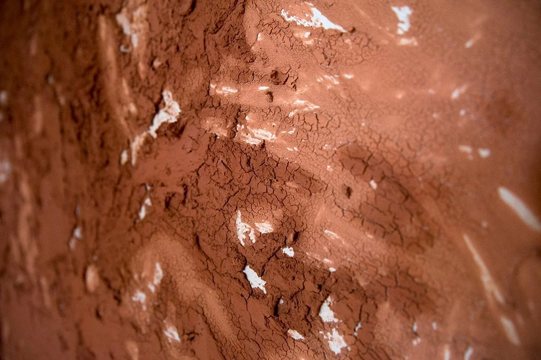 Cell + World, Installation
Clay, twine, Styrofoam and pottery slip
2015