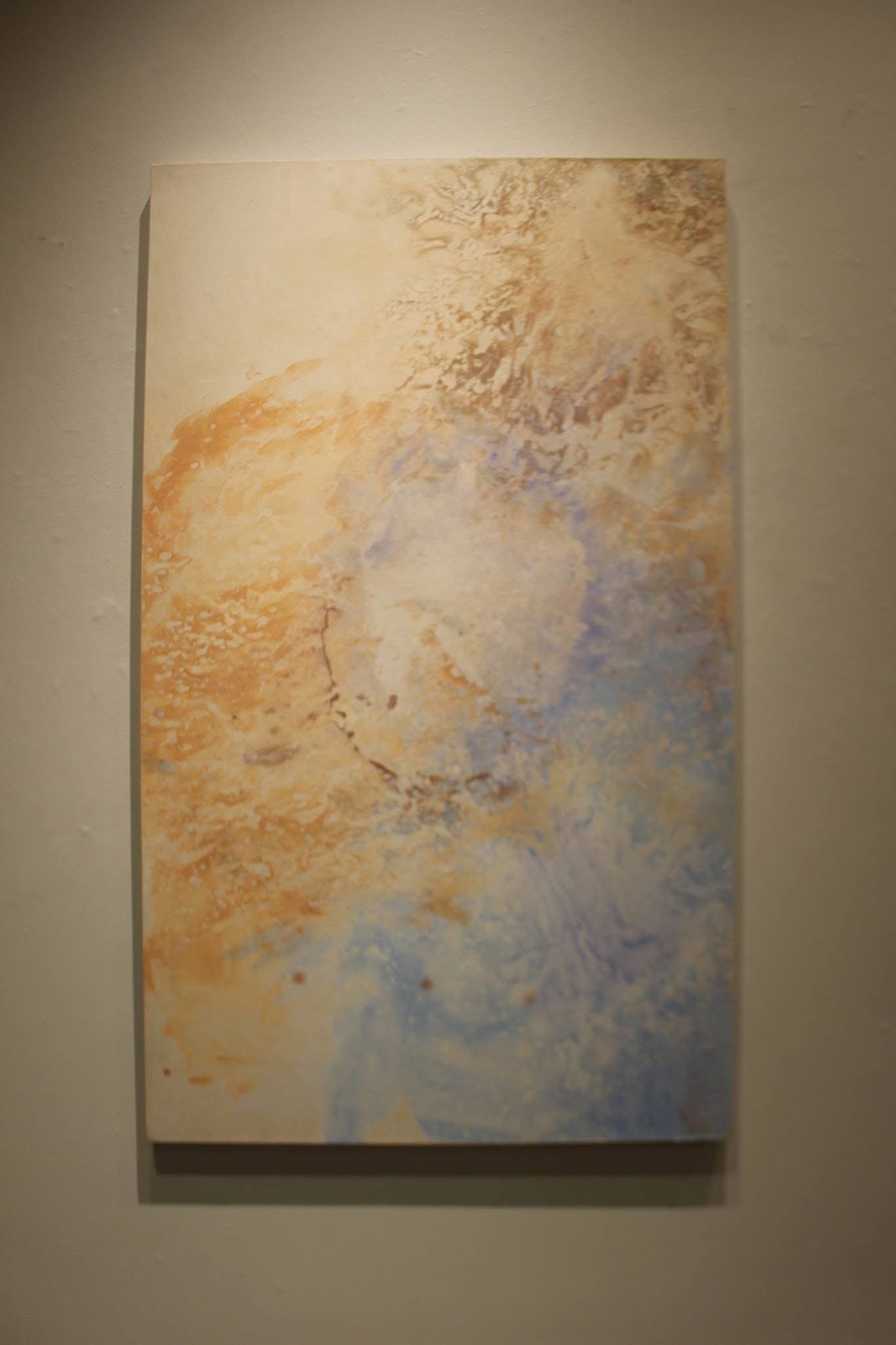 Copper + Blue, 4'x6' panels
Oil, enamel and ink
2014