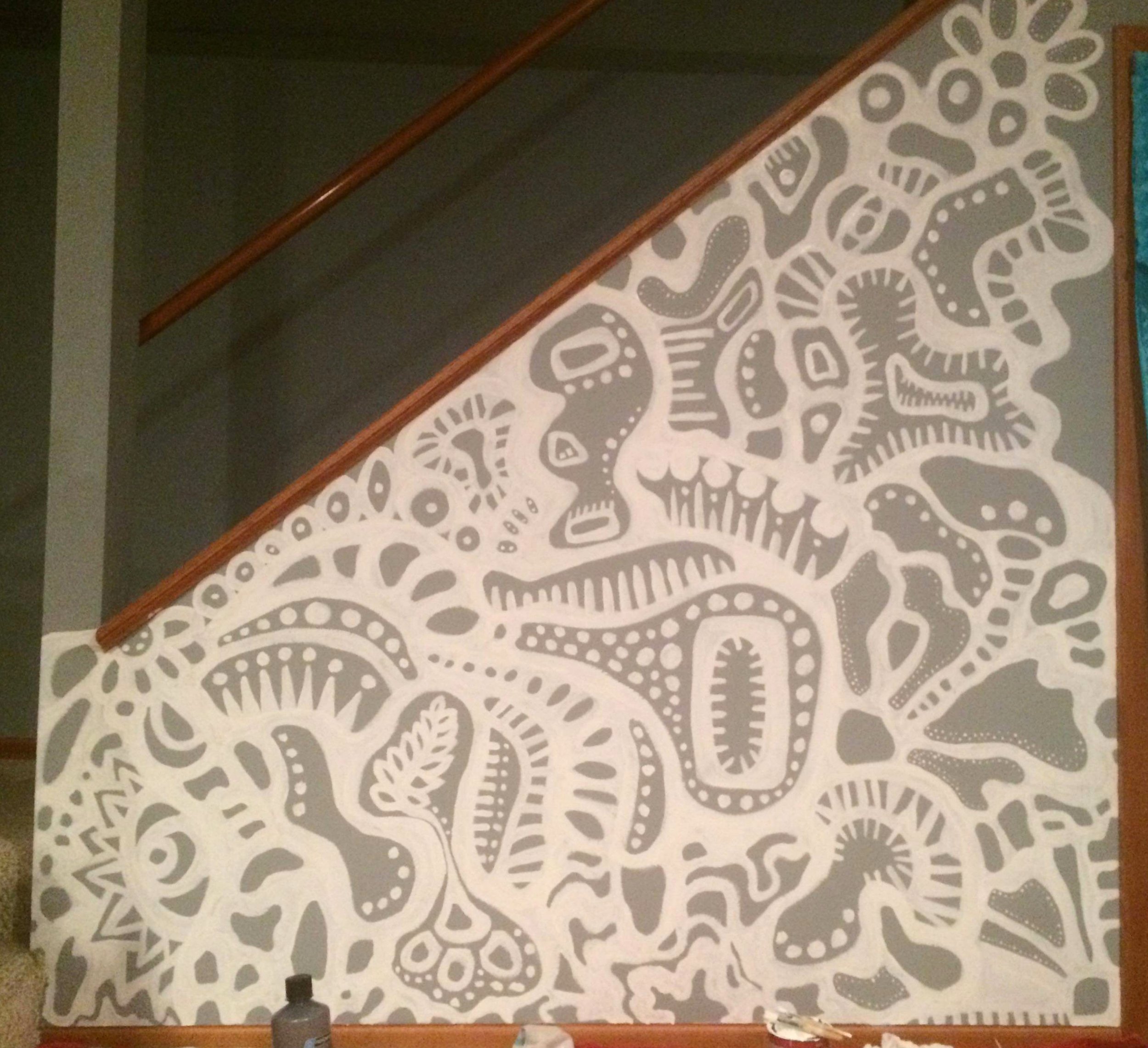 Momo's Mural
Latex paint
Des Moines, Iowa, 2018