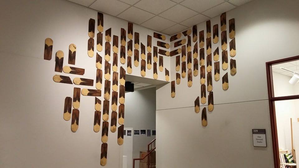 Matchsticks, Installation
Salvaged wood roofing
2014