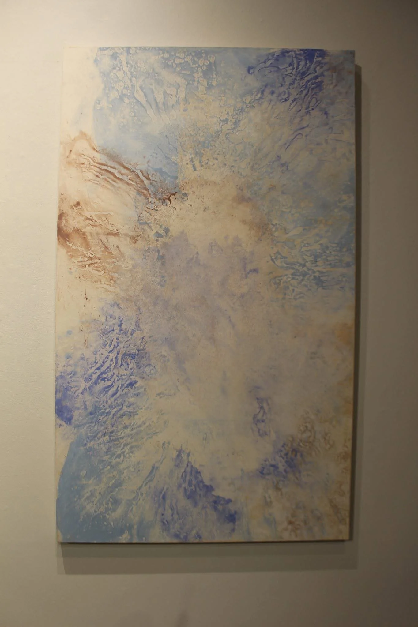 Copper + Blue, 4'x6' panels
Oil, enamel and ink
2014
