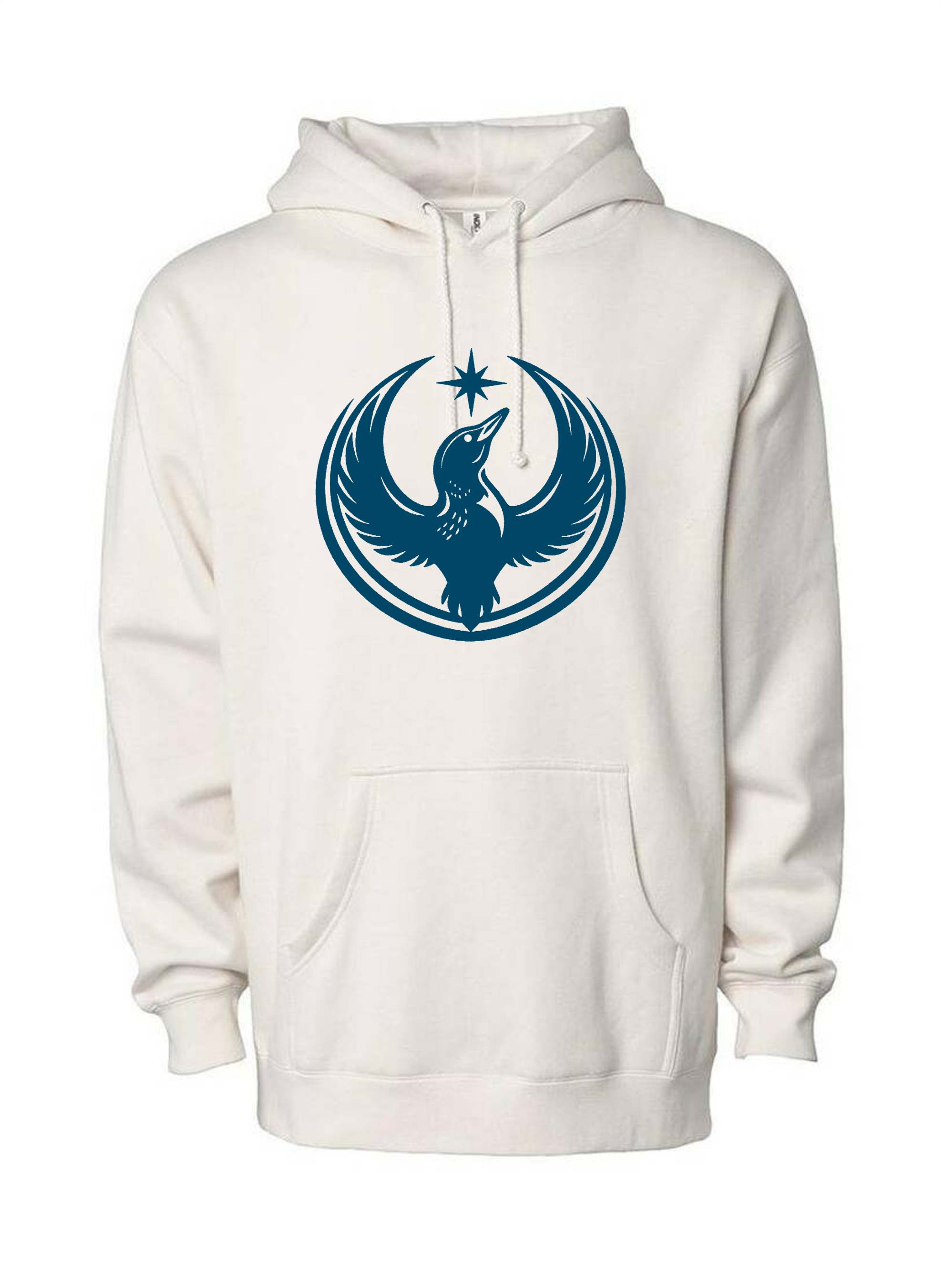 Rebel Loon Hoodie - Bone - Front.png