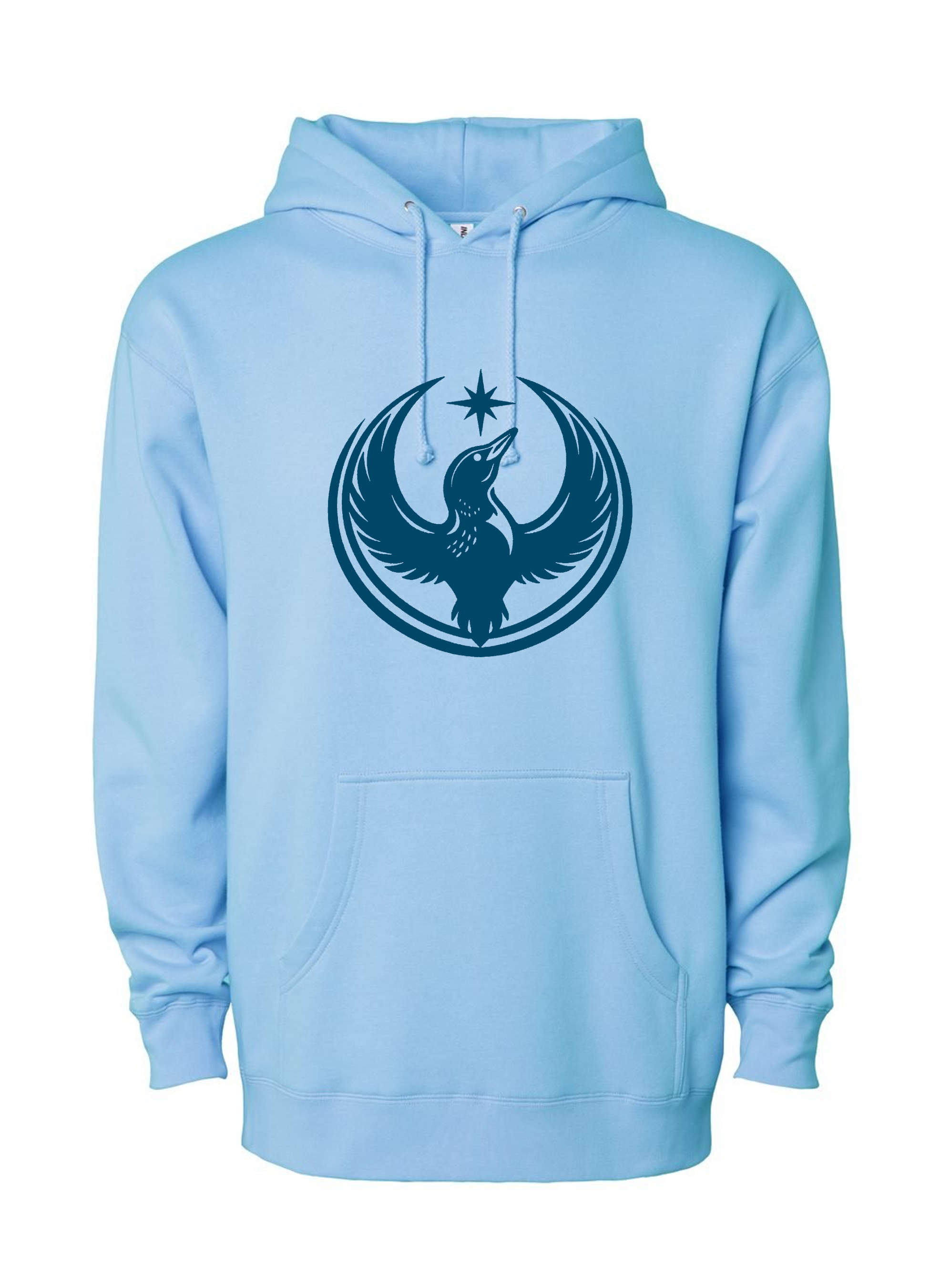Rebel Loon Hoodie - Blue - Front.png