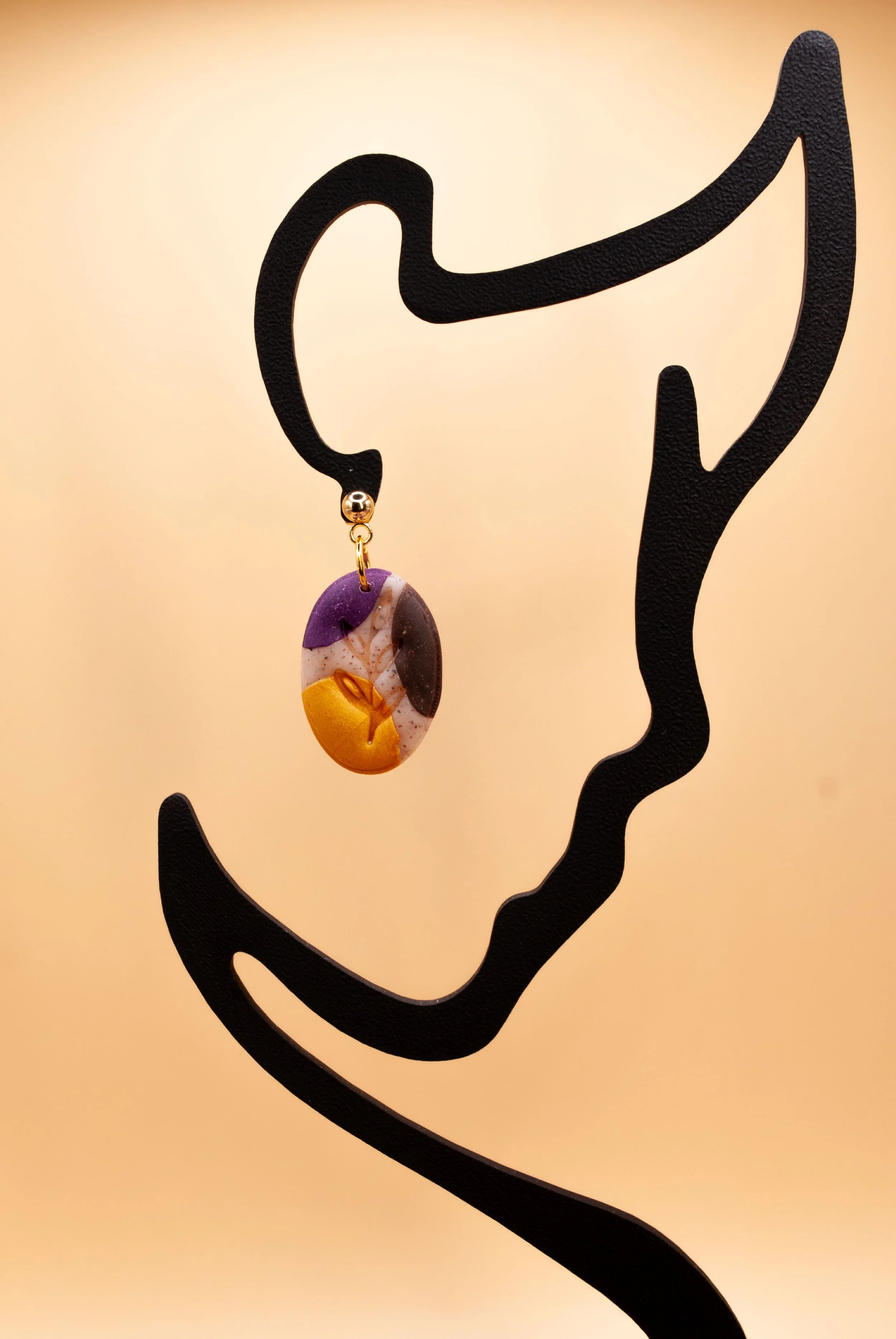 Boucles Elie - asymétriques - collection jolies figues