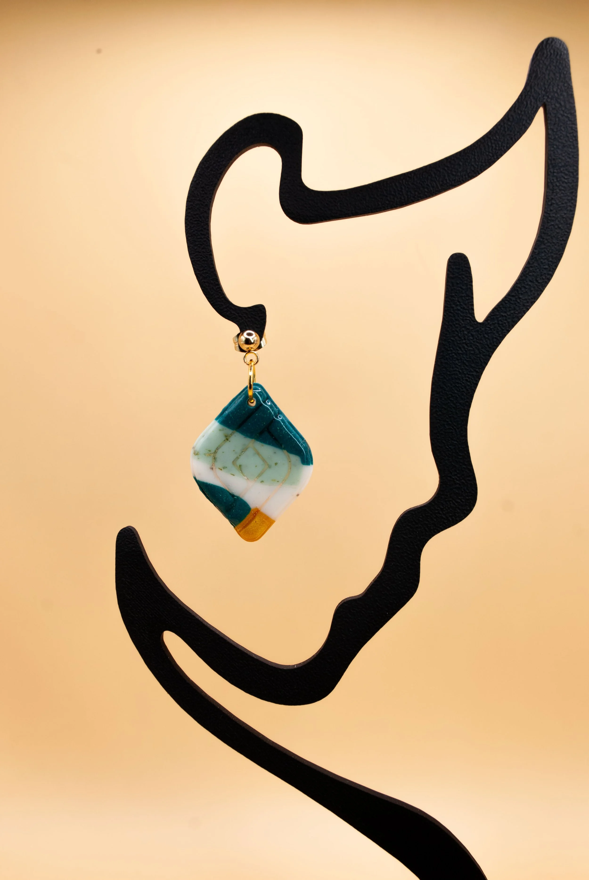 Boucles Elise version 2 - collection peacock 70's