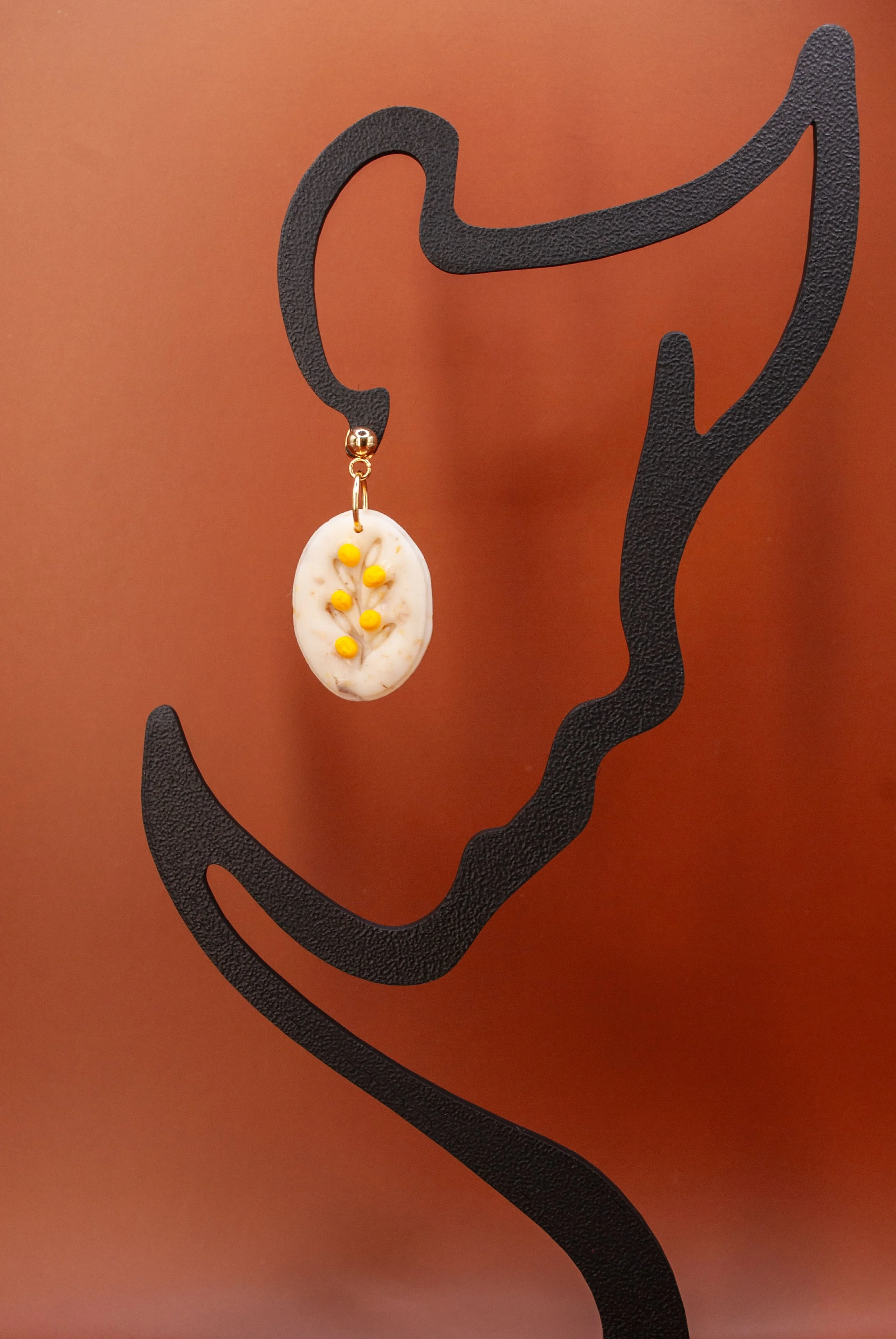 Boucle Elie V1 - collection Mimosa