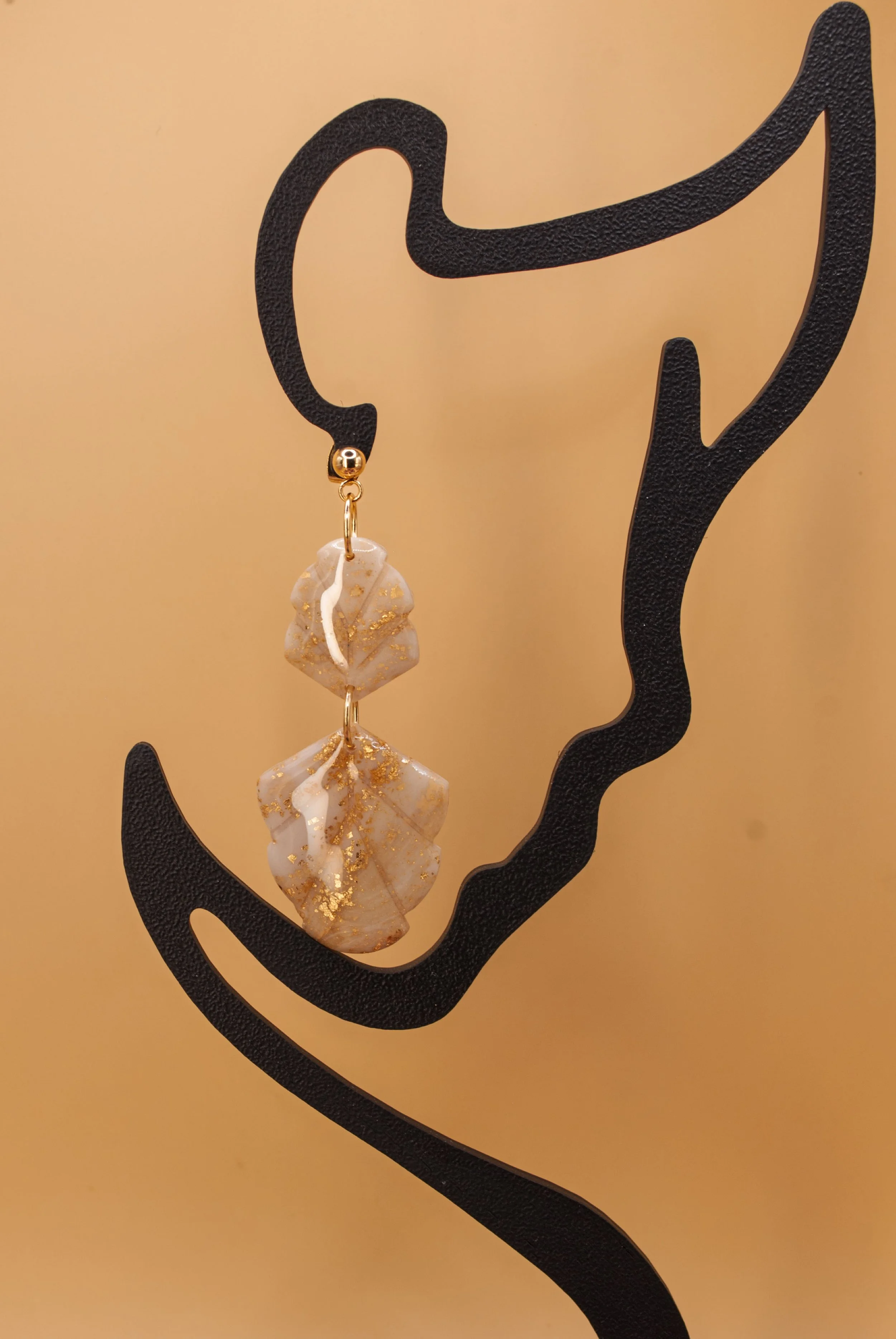 Boucles Elaïa - Collection pépites d'or