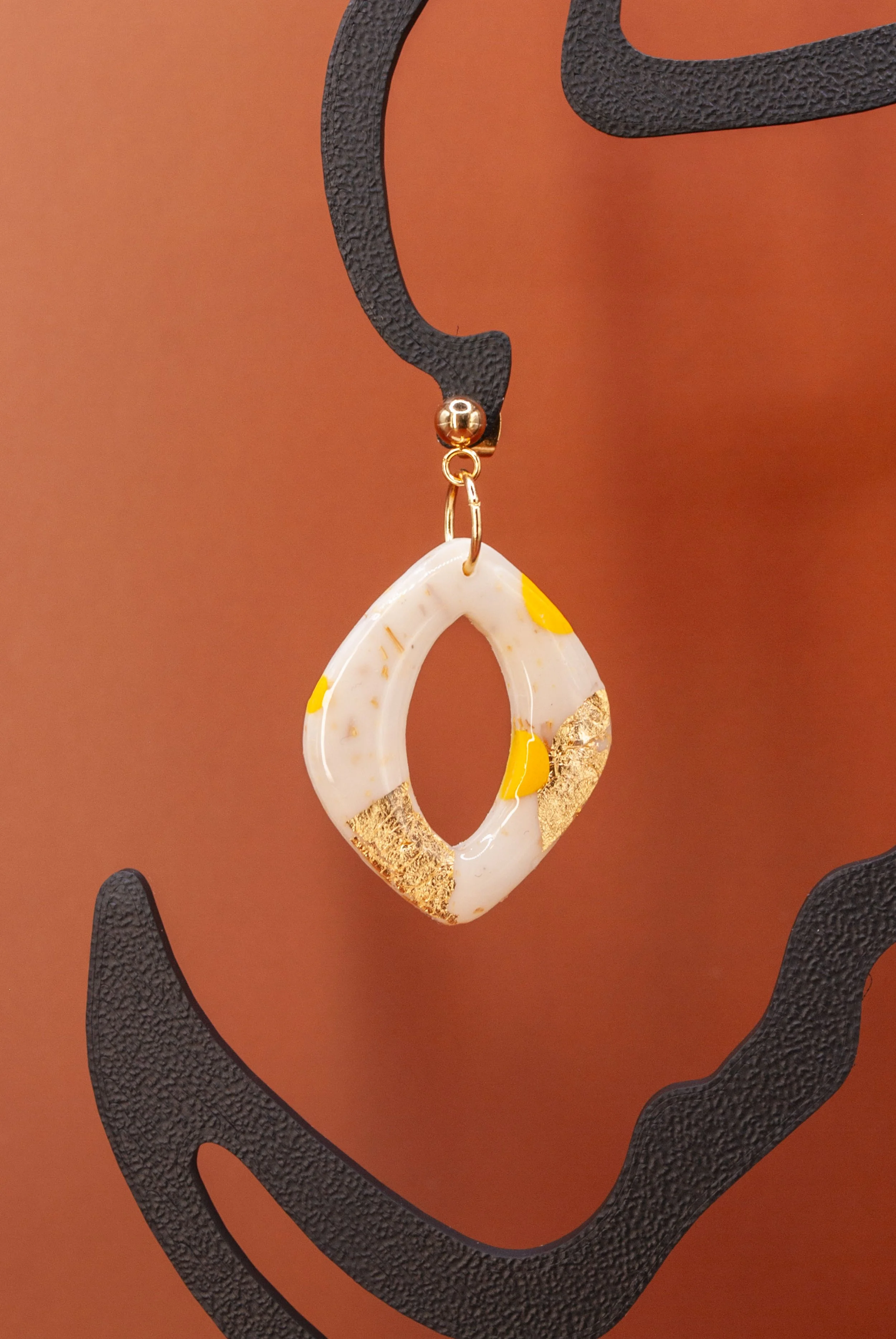 Boucle Noémie - collection Mimosa