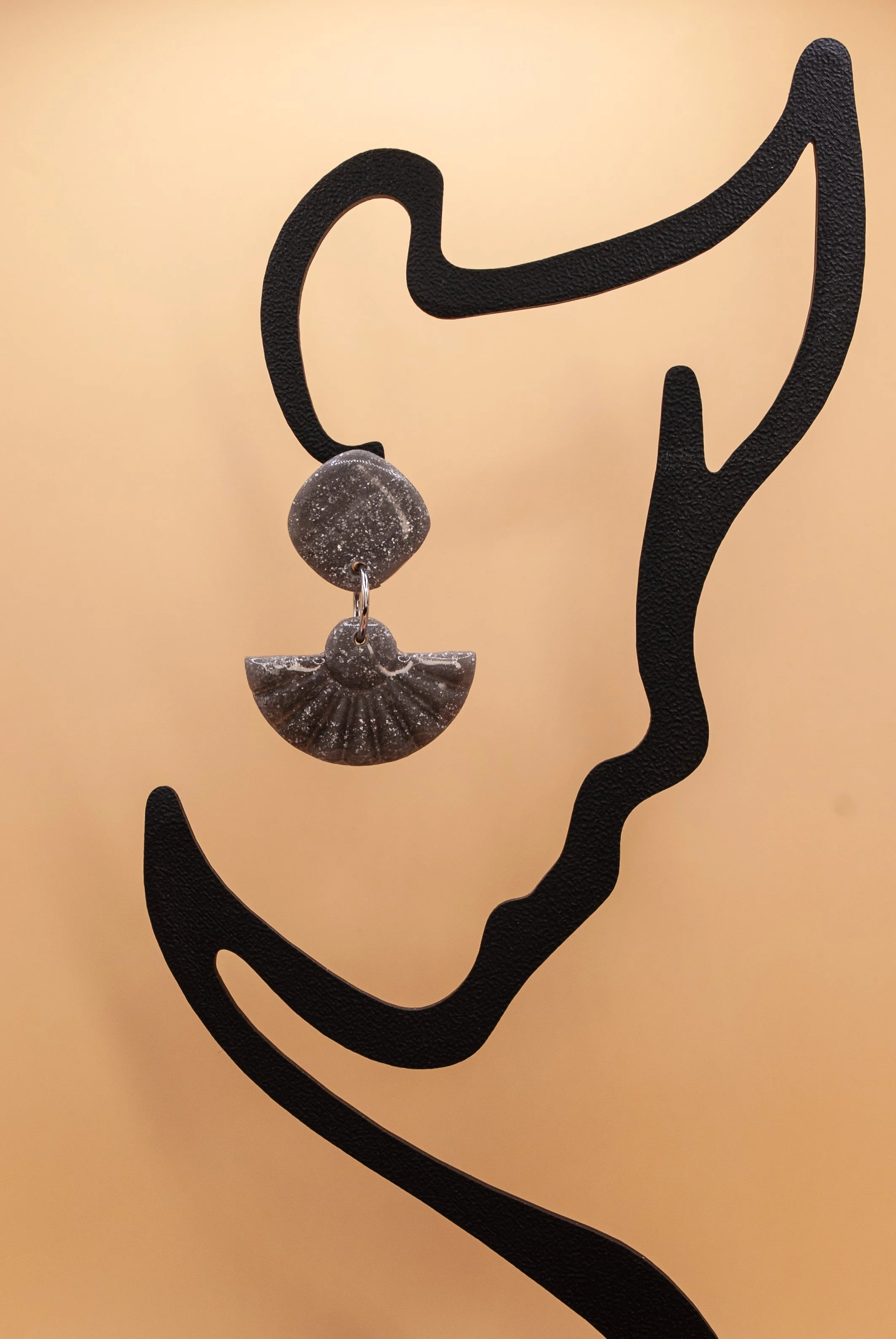 Boucles Venus - collection gris de lune