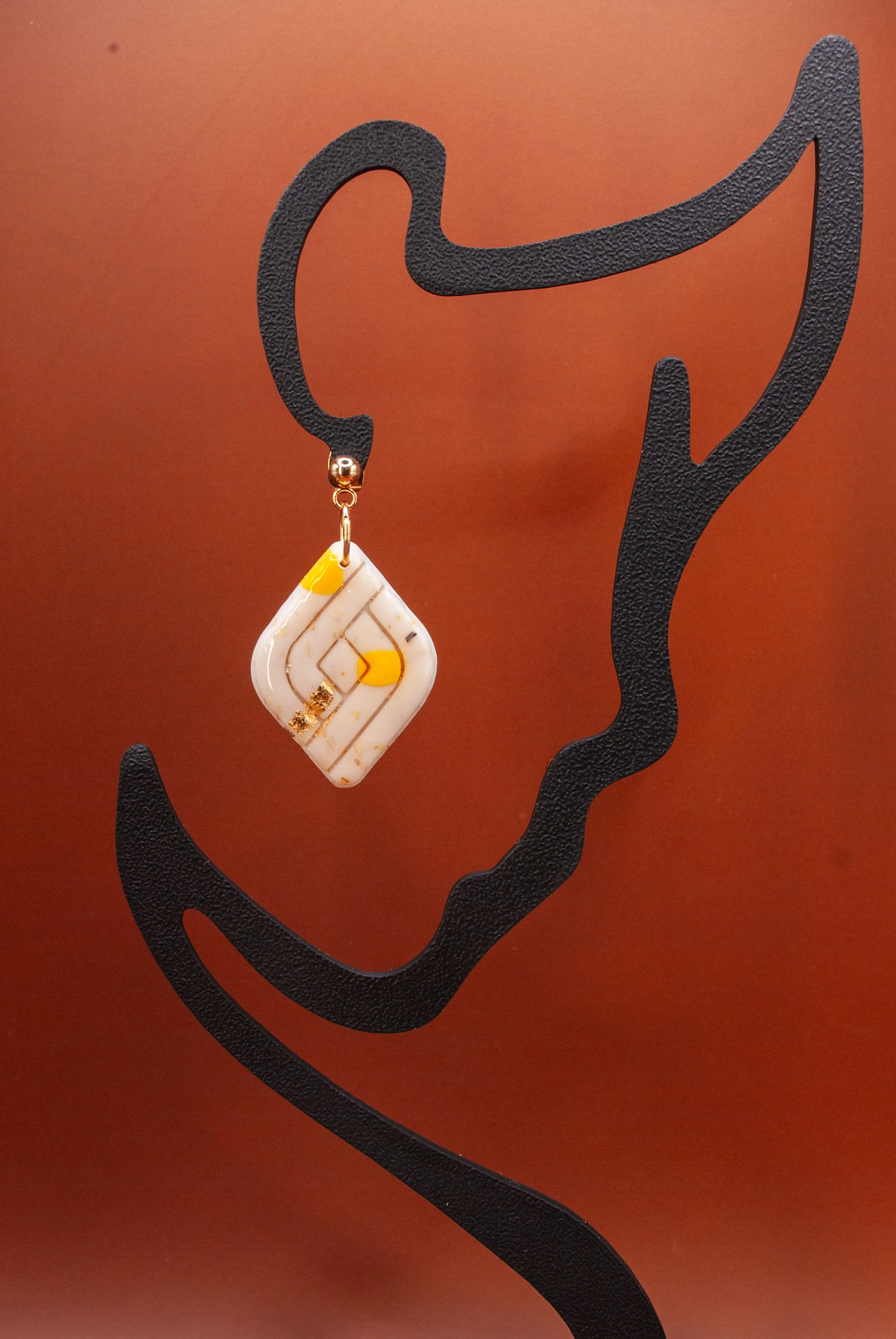 Boucle Elise V2 - collection Mimosa