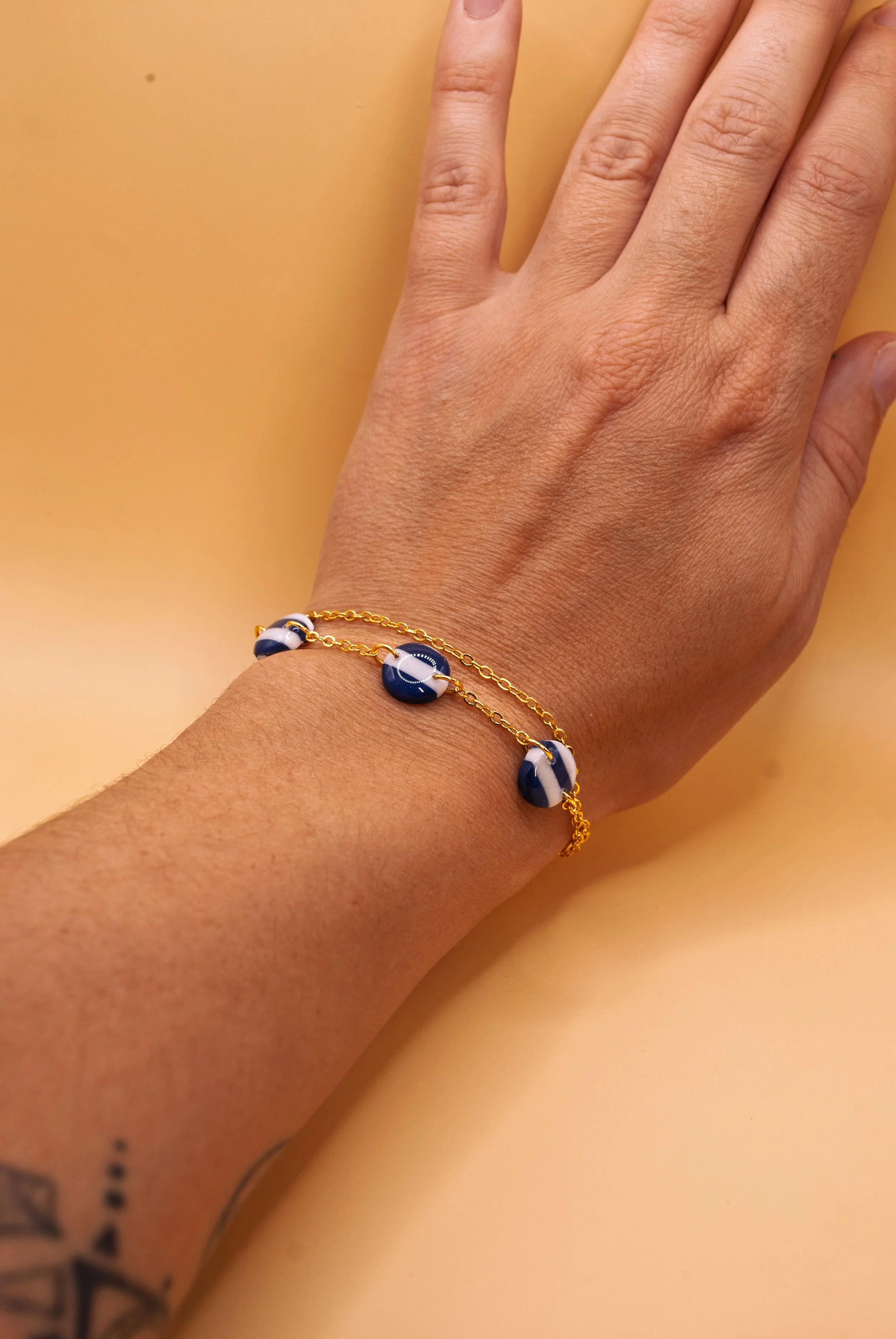 Bracelet Marinière - Collection Week end à la mer