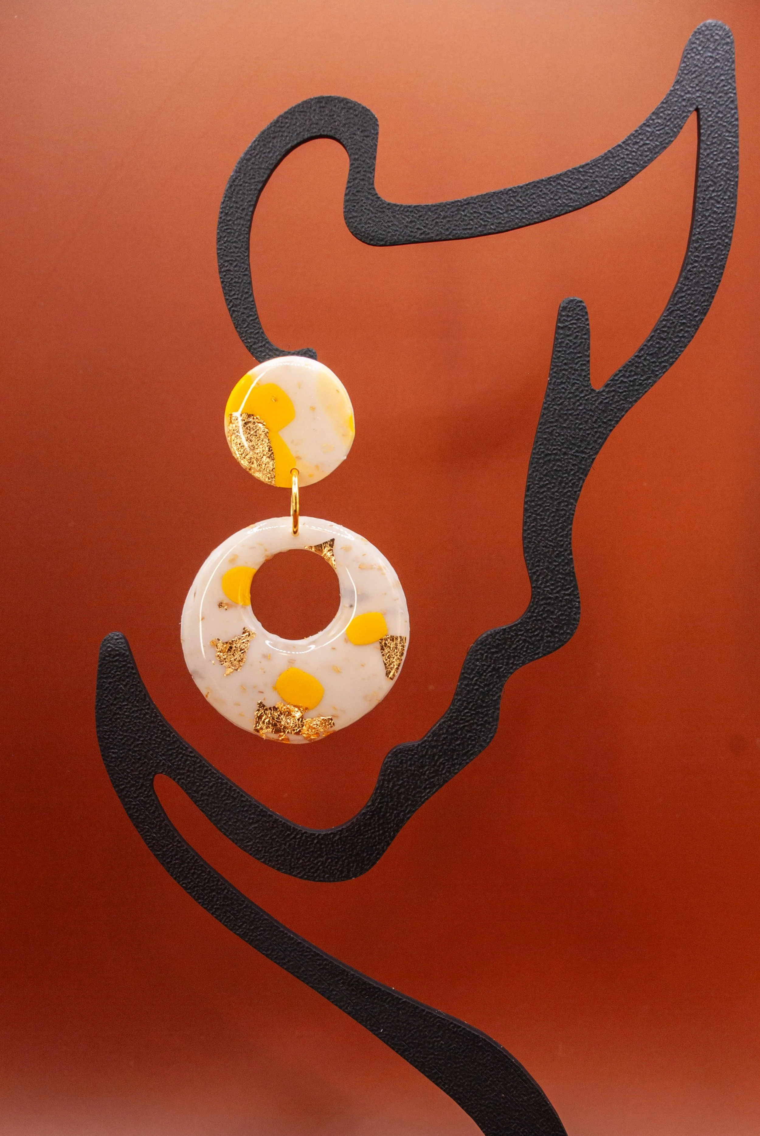 Boucle Gisèle - collection Mimosa