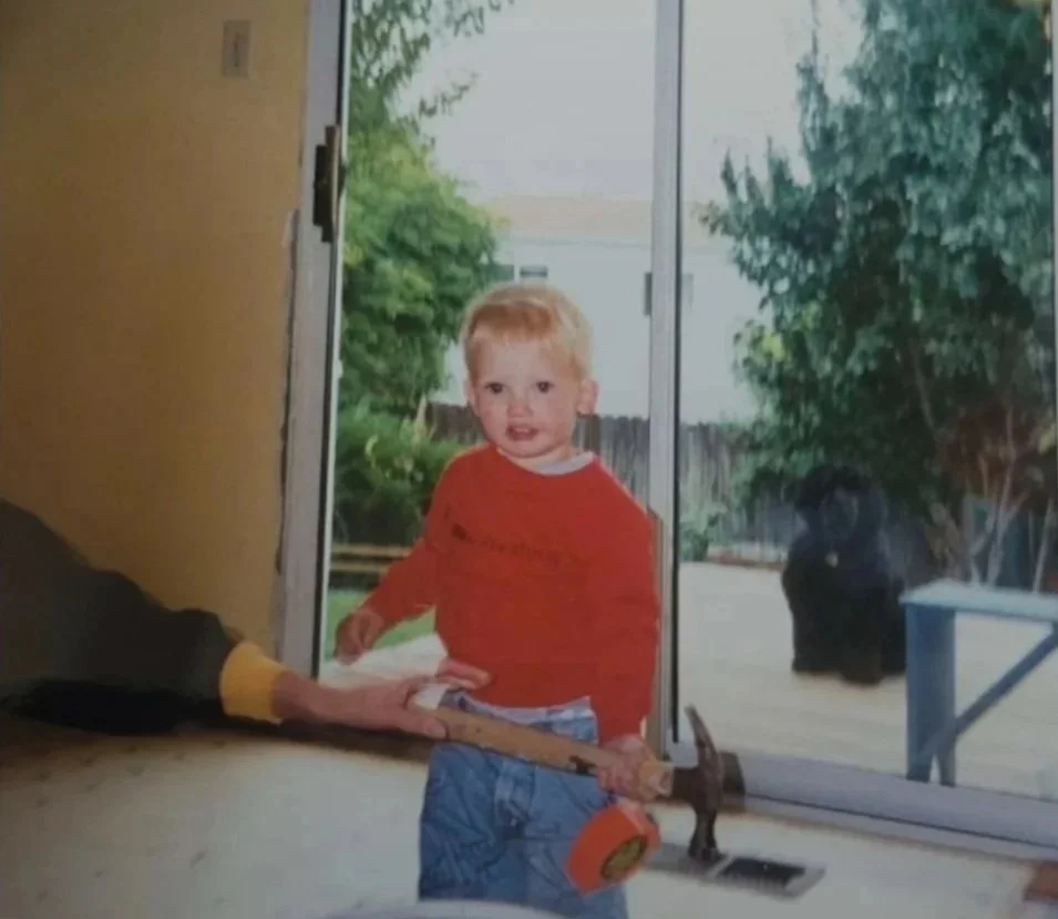 Owner of Mile High Decks starting his long career. No one has been working on decks roofs and pergolas longer!