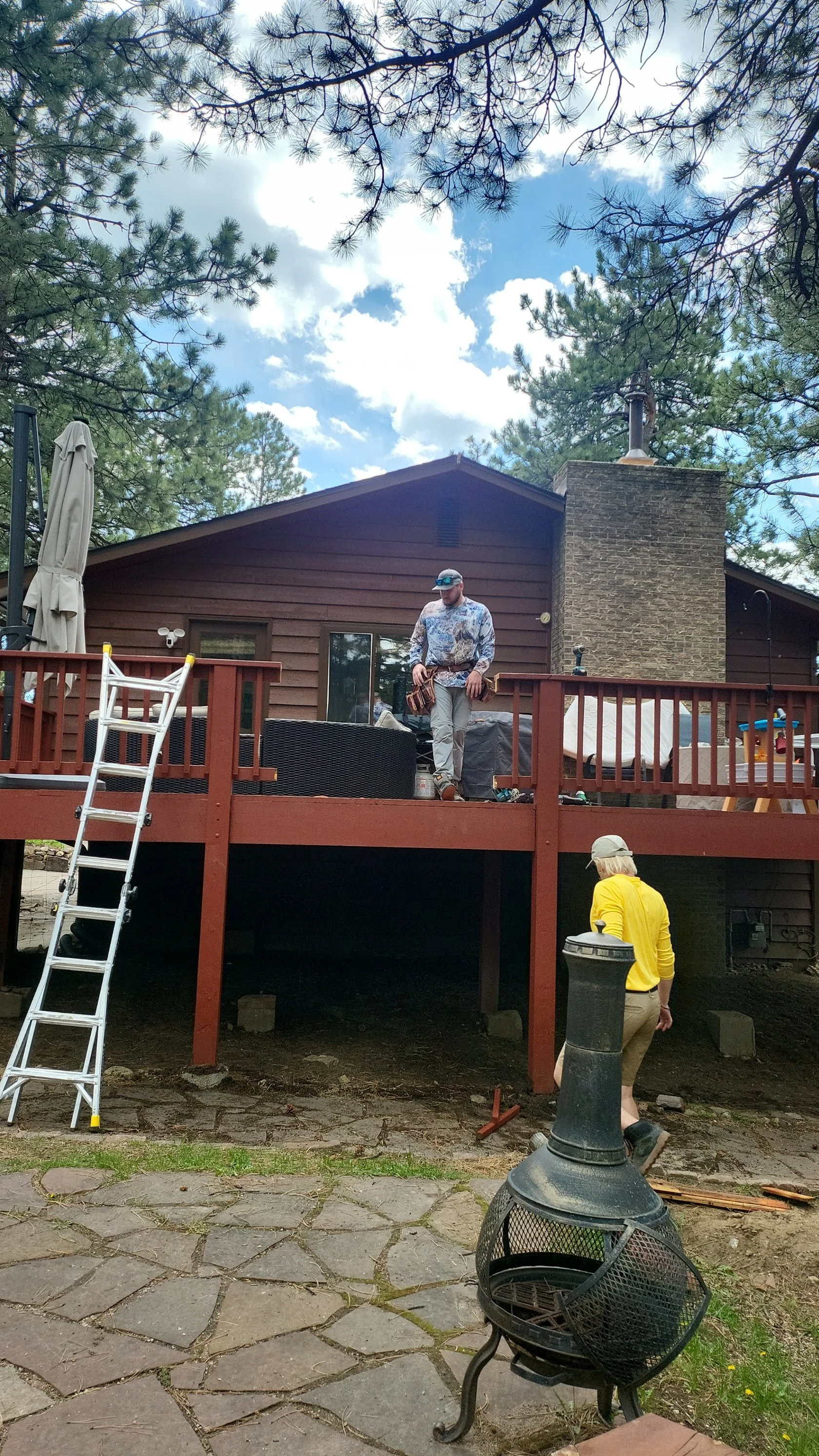 Needing to add Stairs to your deck?! Mile High Decks can take care of that no problem! Stair Deck additions