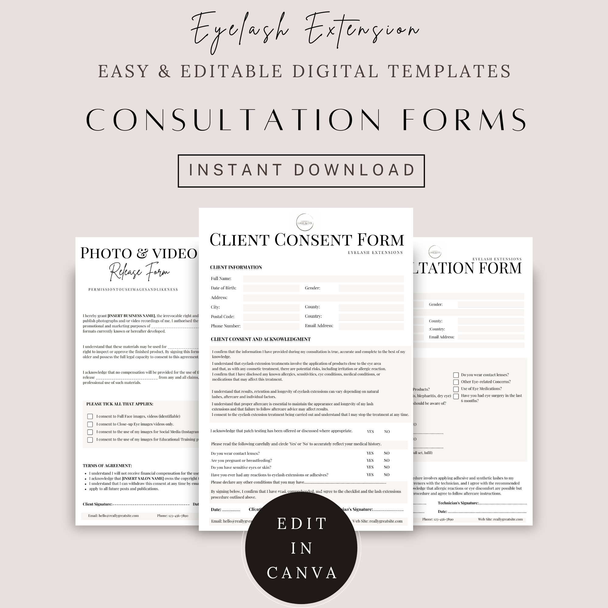 Consultation Form Bundle