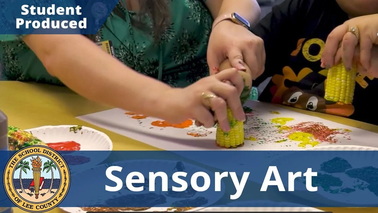 Sensory Art at Patriot Elementary (2024)