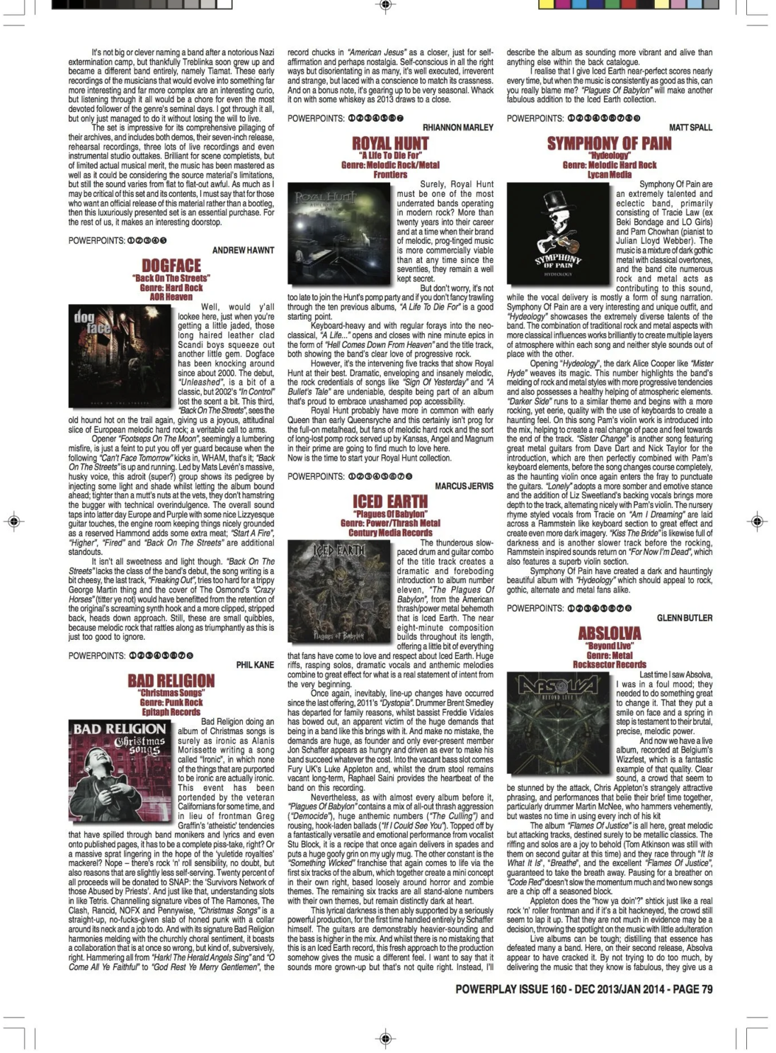 Powerplay Magazine Dec 2013