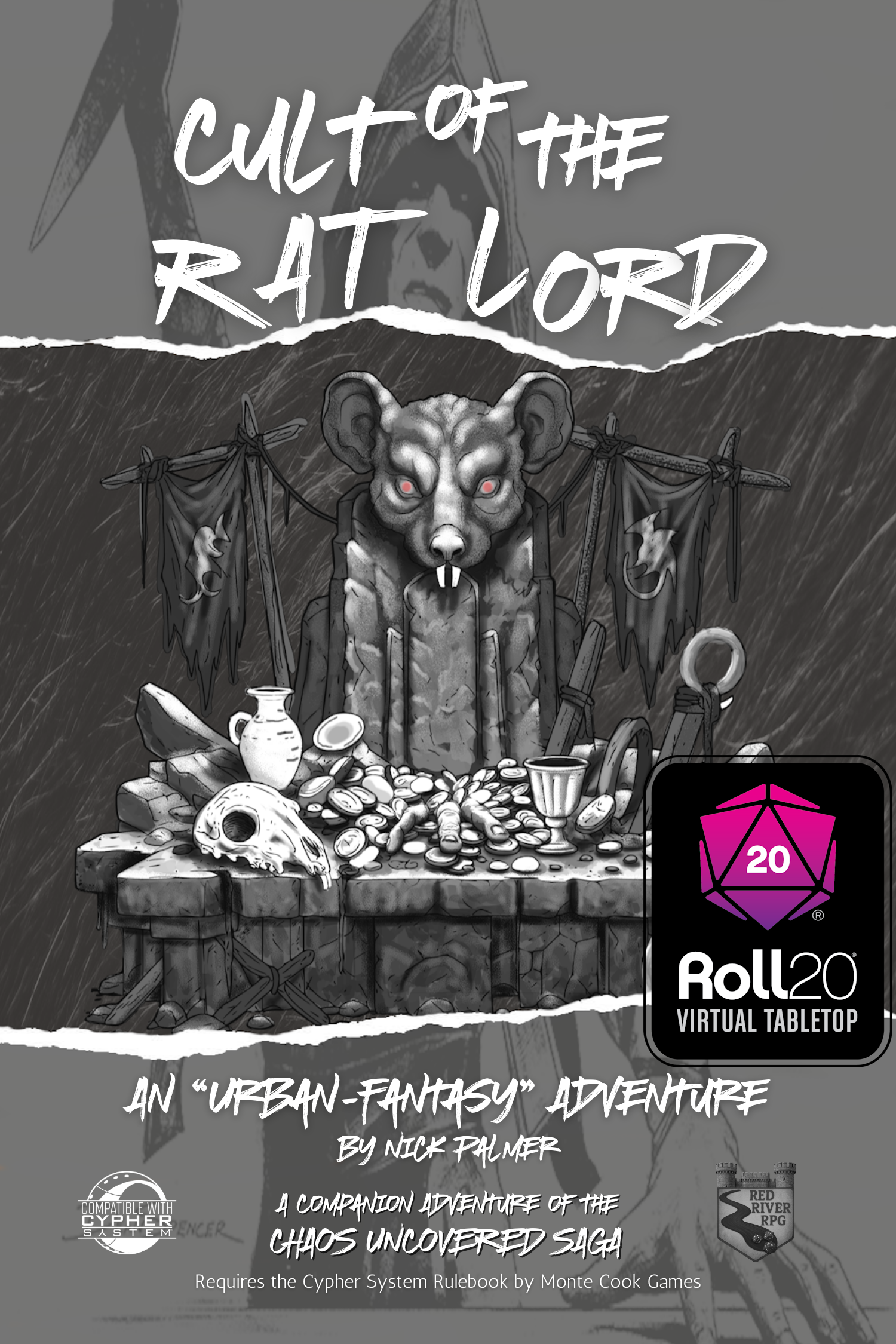Cult of the Rat Lord: Roll20 VTT Pre-Order (Cypher)