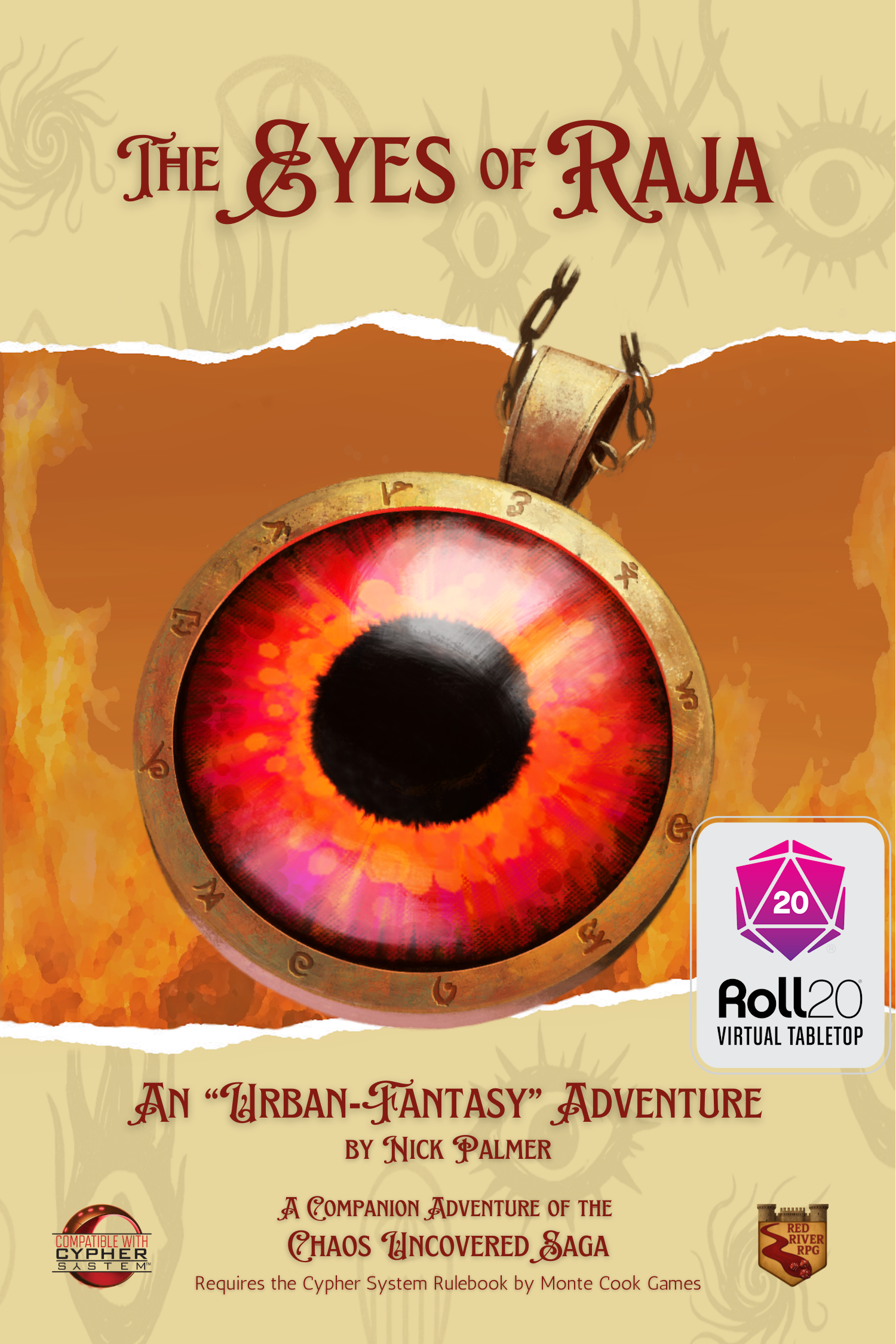 The Eyes of Raja: Roll20 VTT Pre-Order (Cypher)