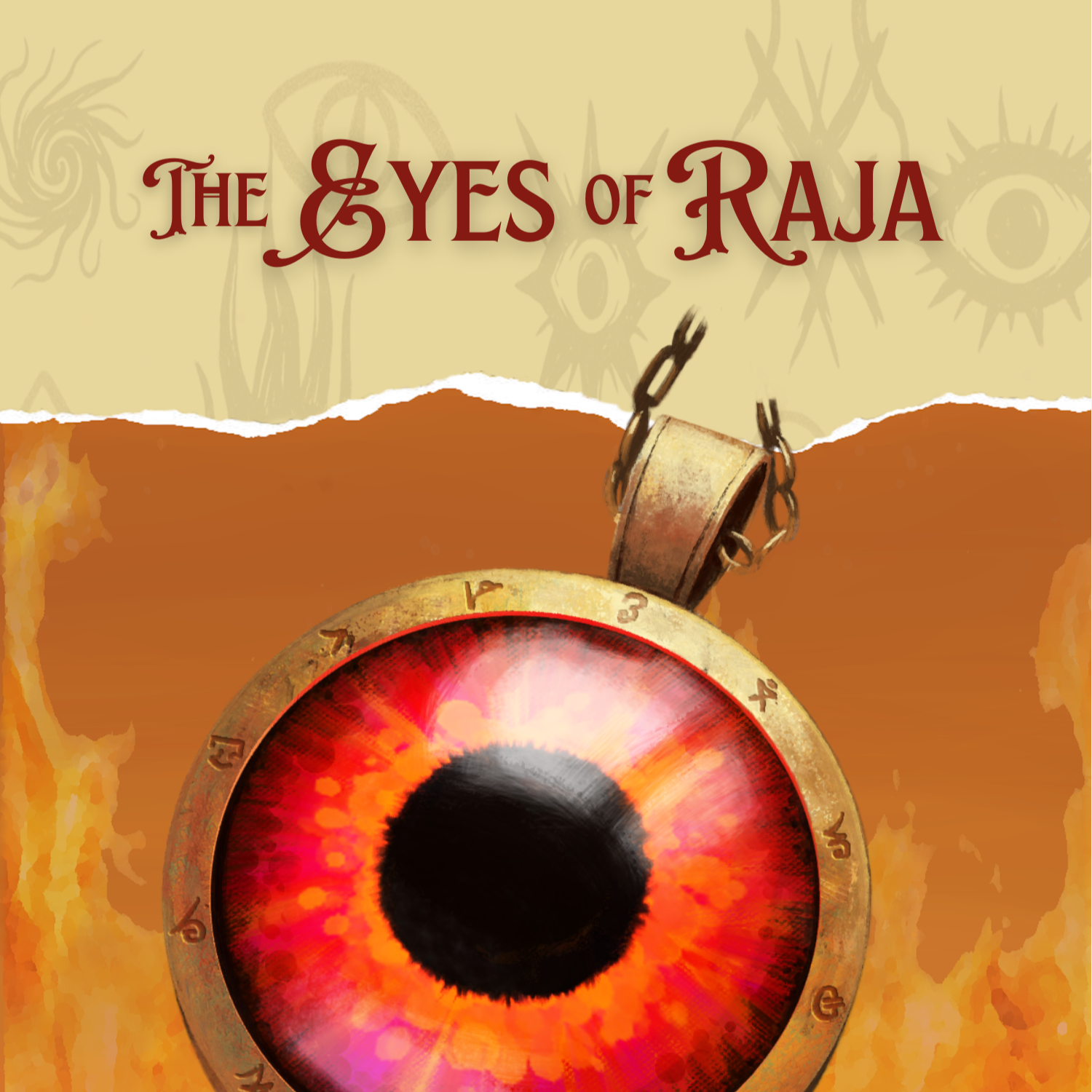 The Eyes of Raja: Soft Cover Pre-Order (Cypher)