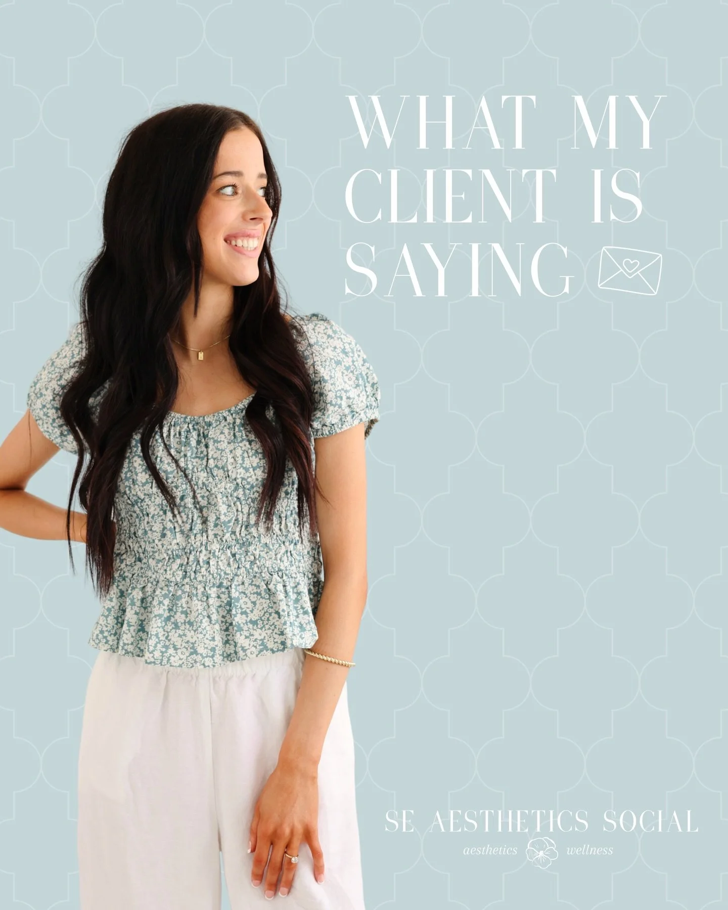 So grateful to hear kind words from my clients &mdash; it truly means everything 💌

Working with the lovely @enhancedbyselah to build momentum on her social media as a nurse injector was such a joy. I loved laying a strong foundation for her brand a